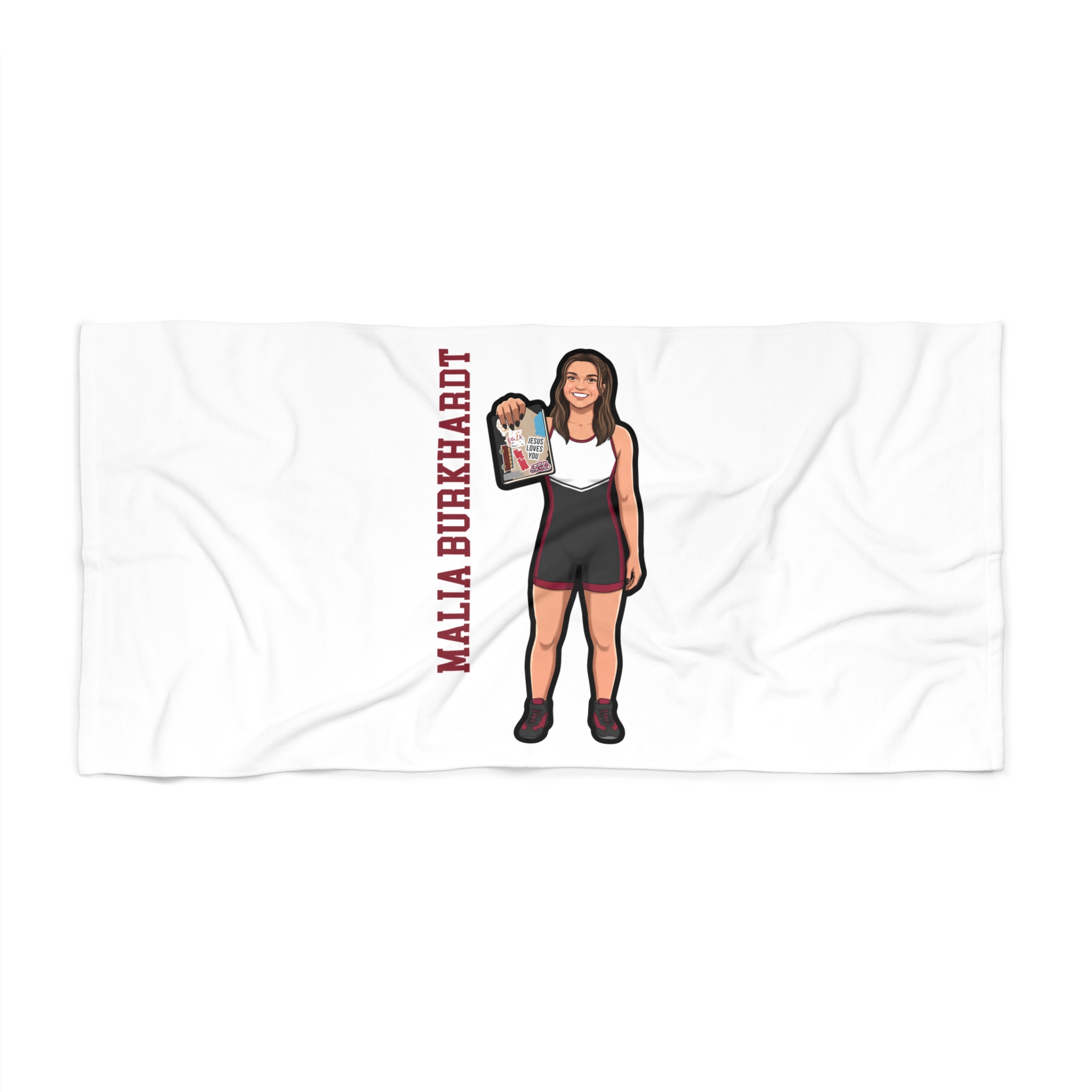 Beach Towel — character_name_vertical in Classic