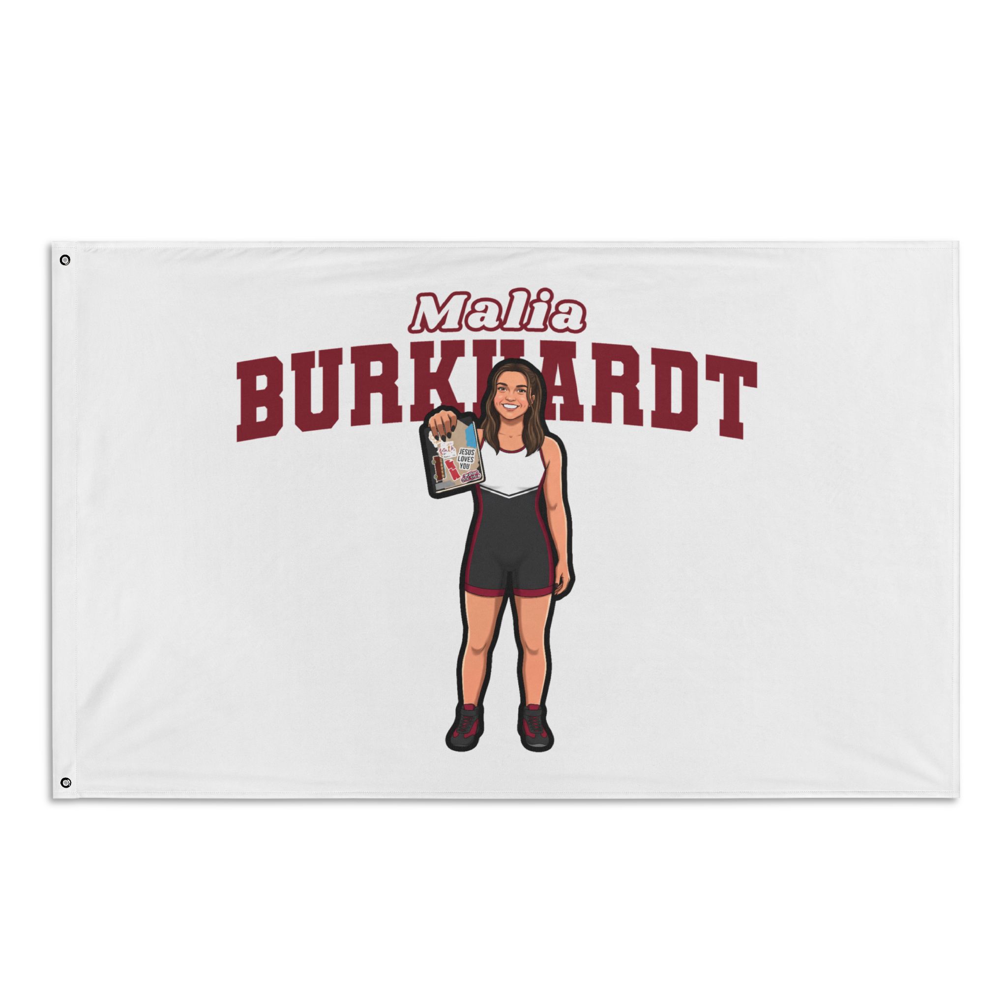 Flag (35 × 56 in) — character_name_arch in Classic