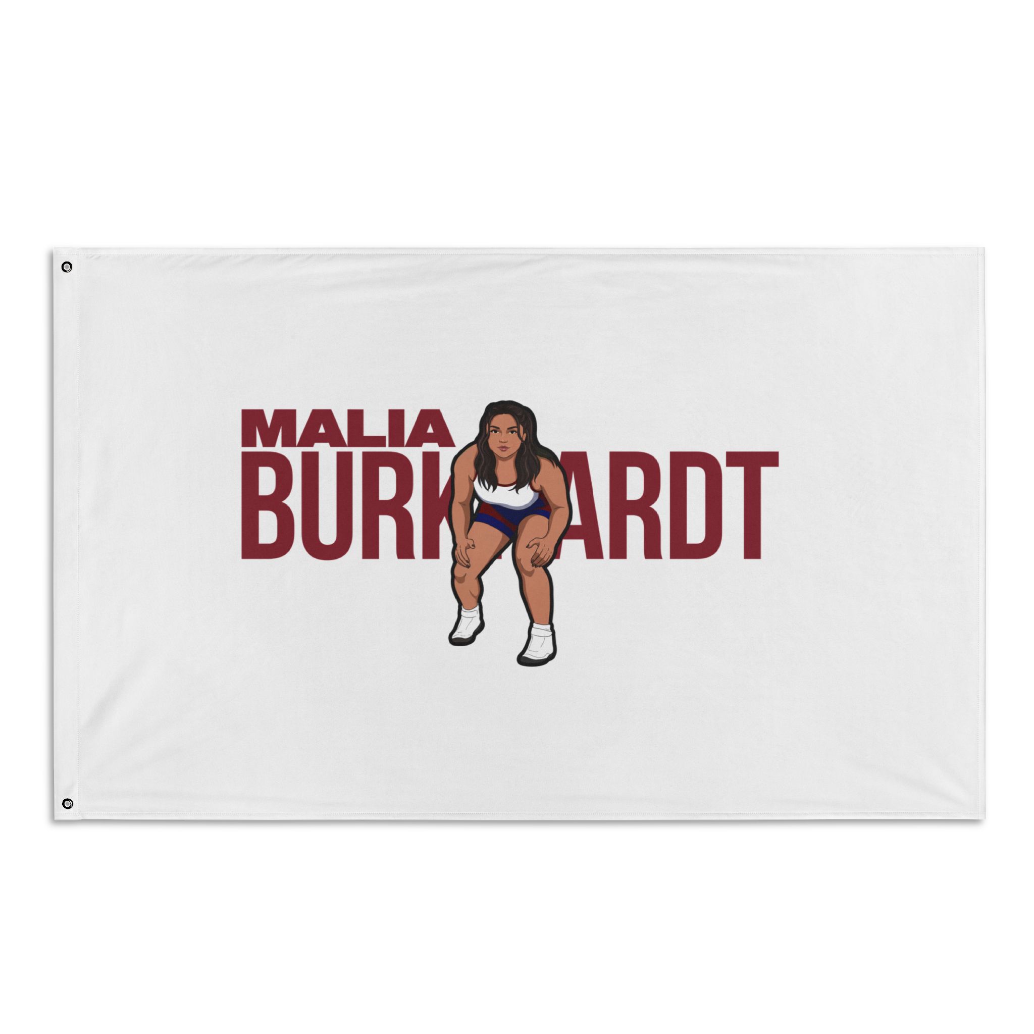 Flag (35 × 56 in) — character_player_name in Classic