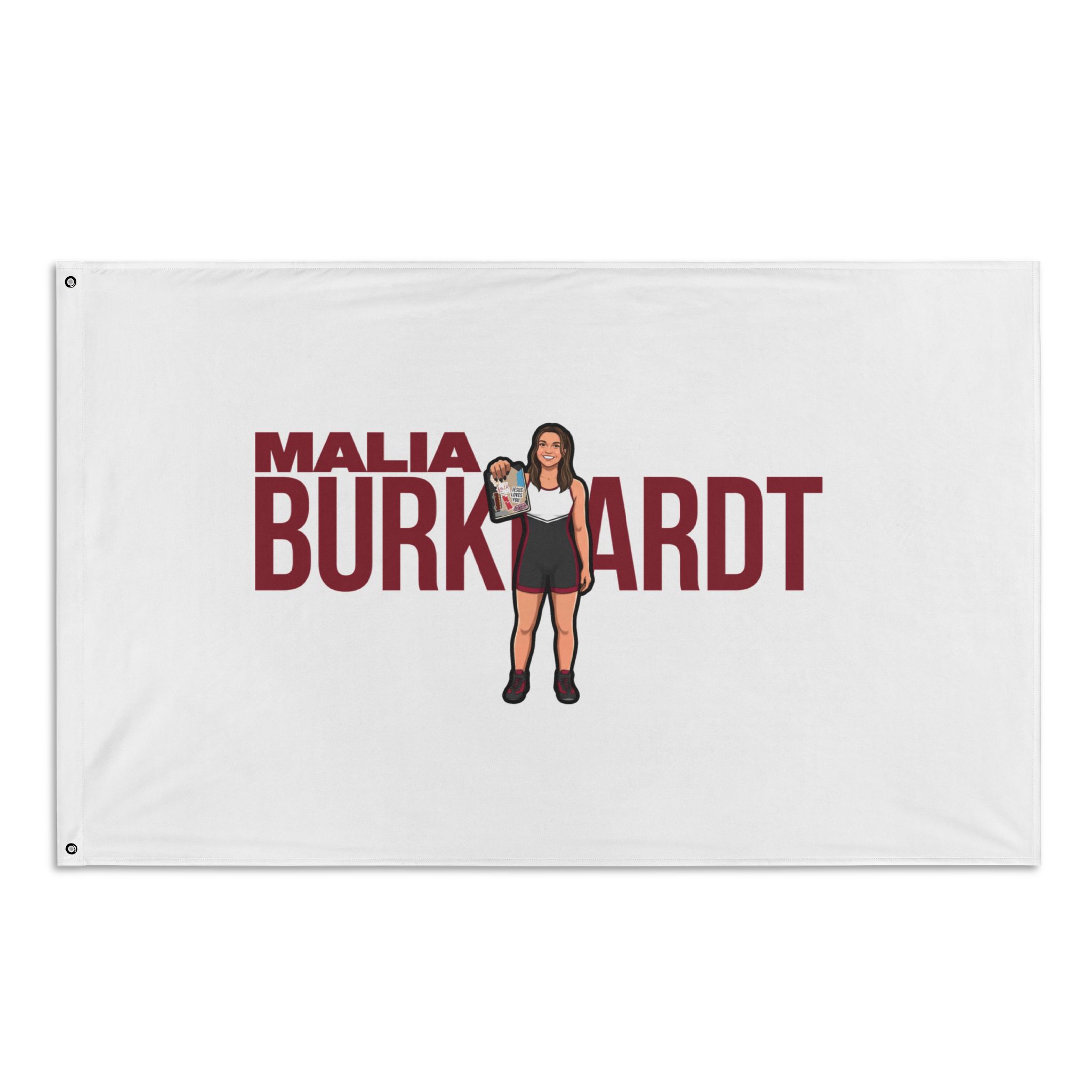 Flag (35 × 56 in) — character_player_name in Classic