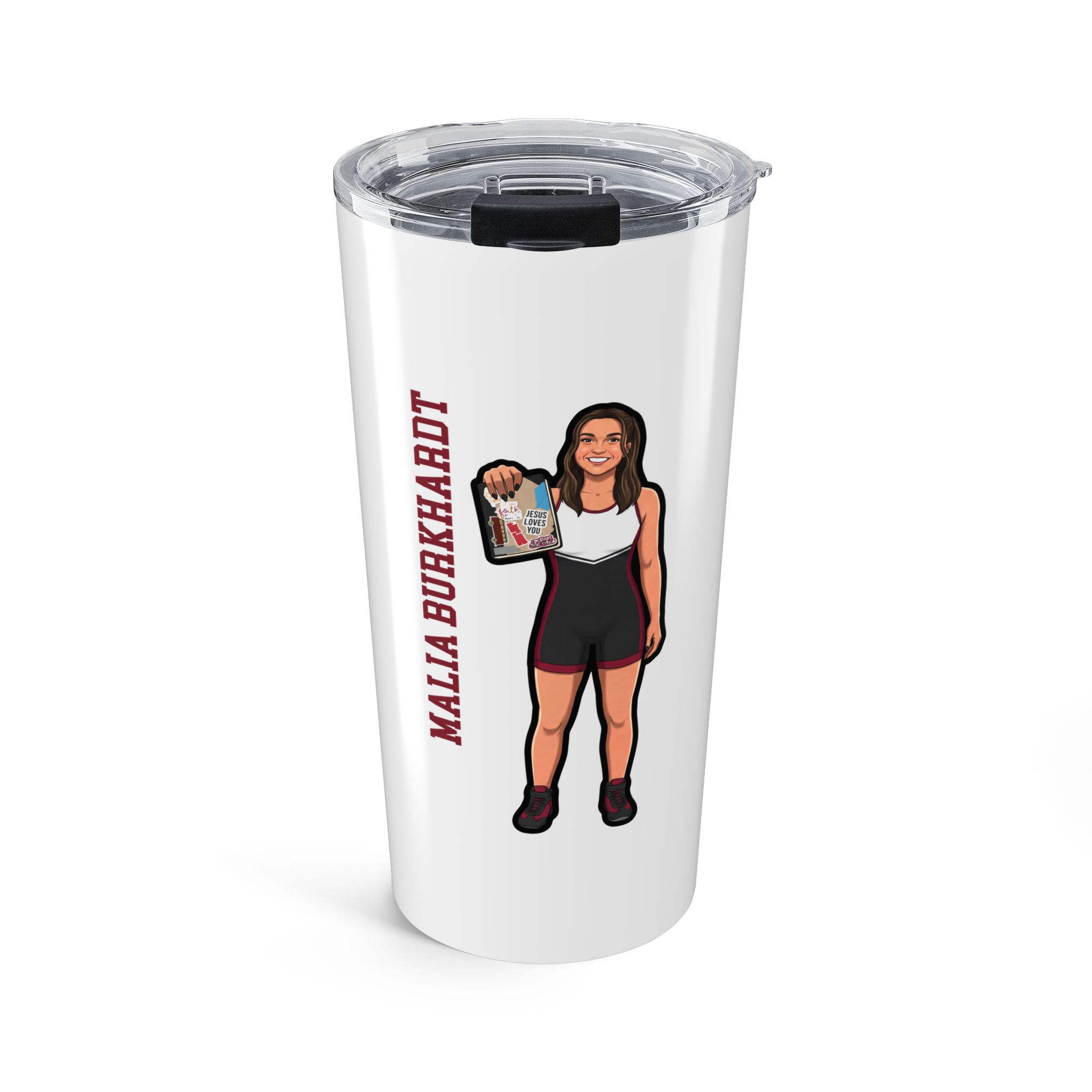 20oz Tumbler — character_name_vertical in Classic