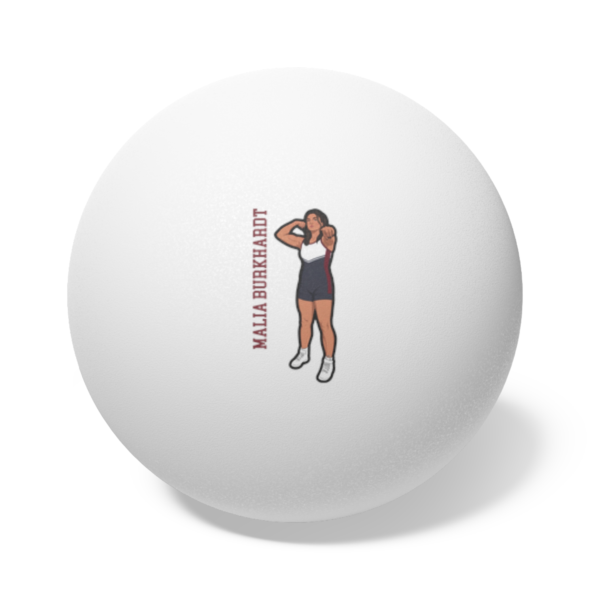 Ping Pong Balls, 6 pcs — character_name_vertical in White
