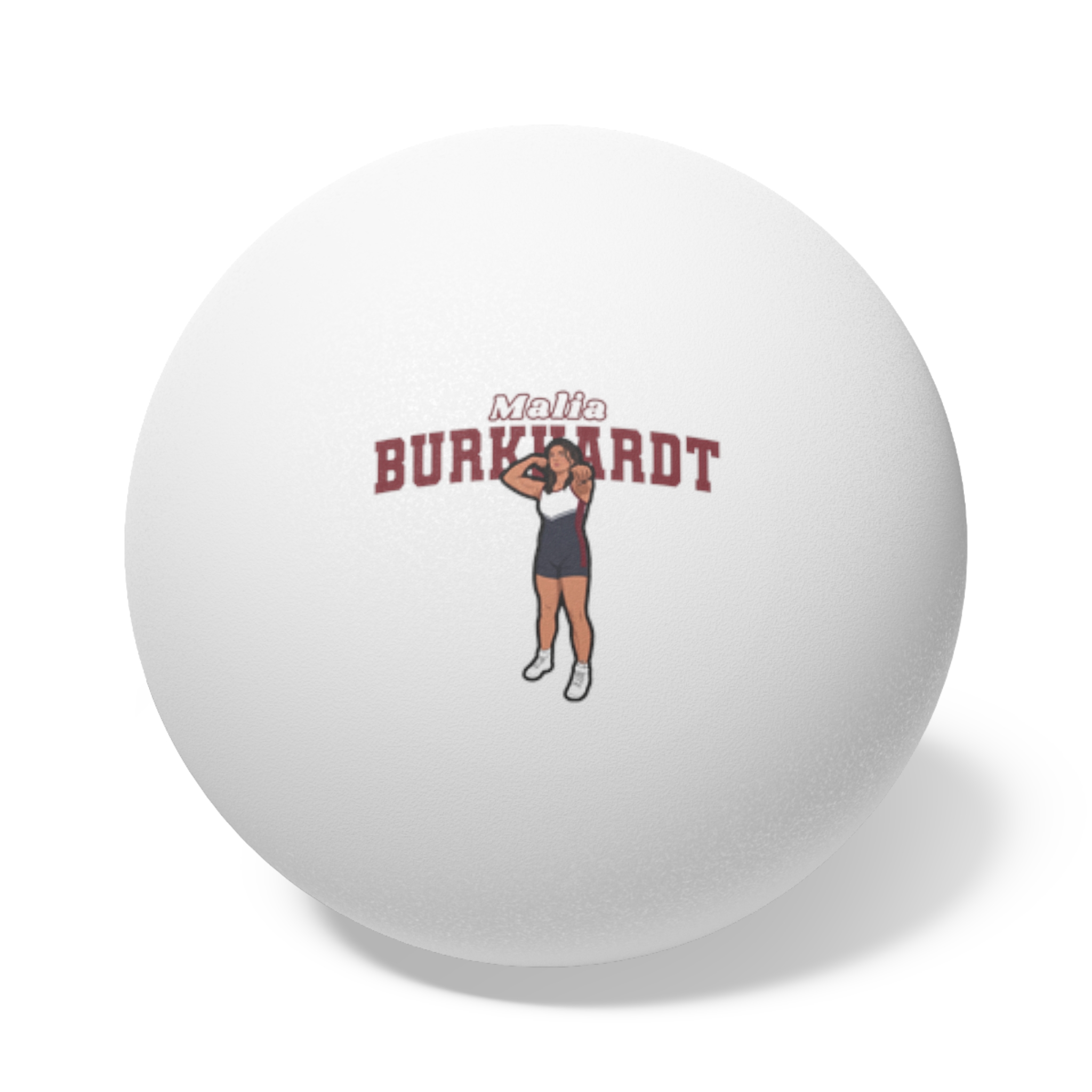 Ping Pong Balls, 6 pcs — character_name_arch in White