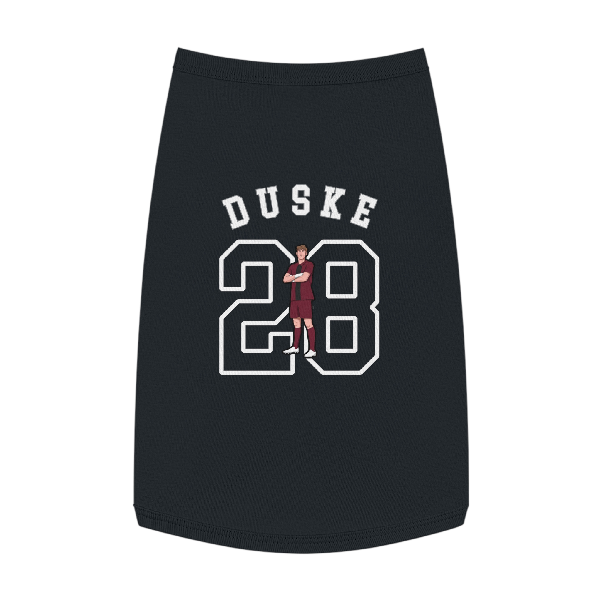 Pet Tank Top — character_shirsey_arch in Black