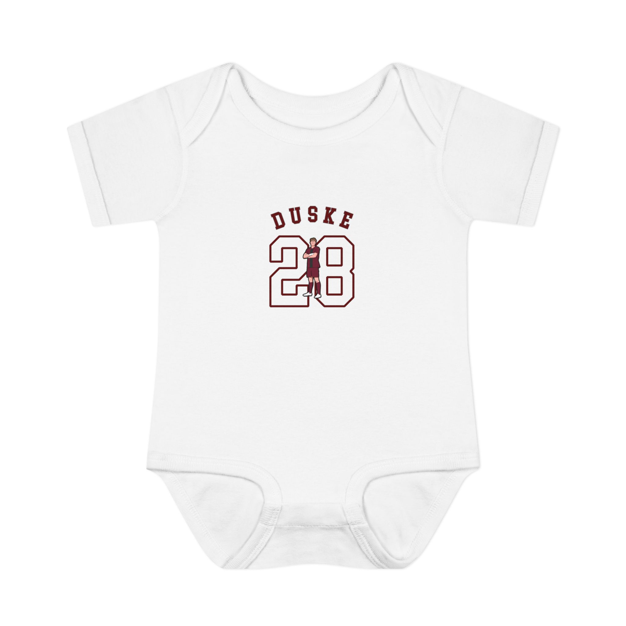 Baby Onesie — character_shirsey_arch in White