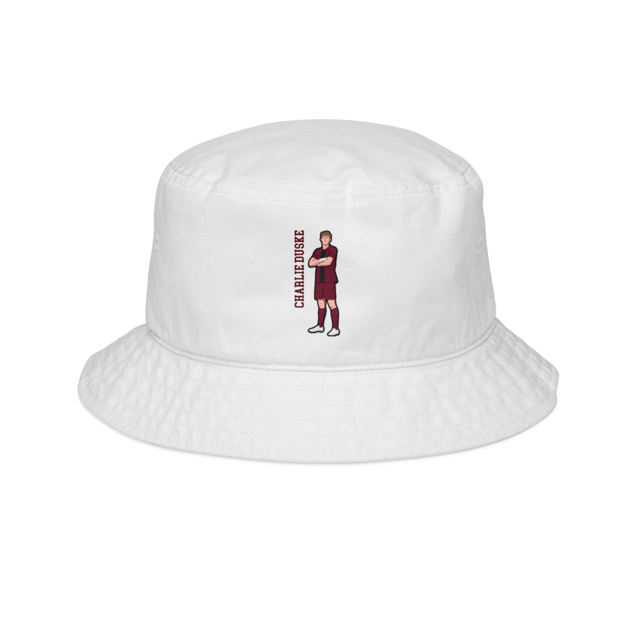 Bucket Hat — character_name_vertical in White