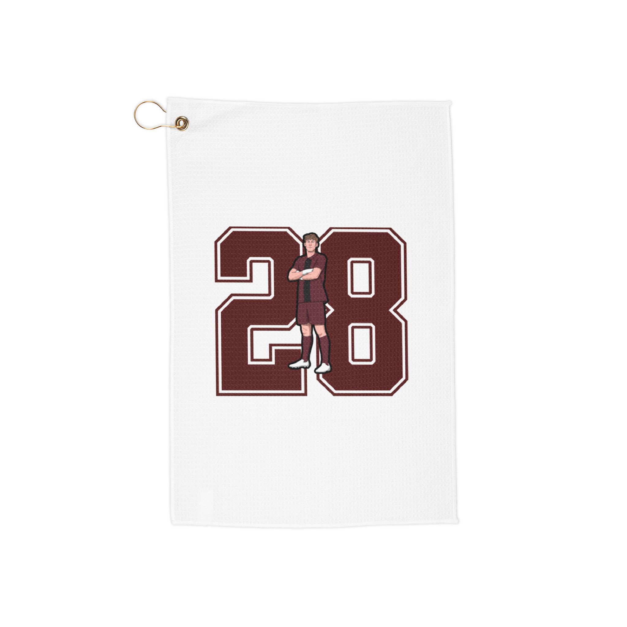 Golf Towel — character_number in Classic