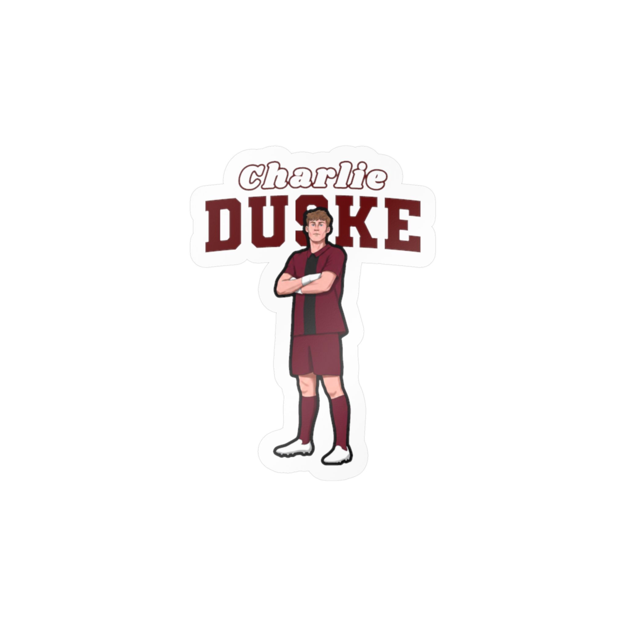 Vinyl Sticker — character_name_arch in Classic