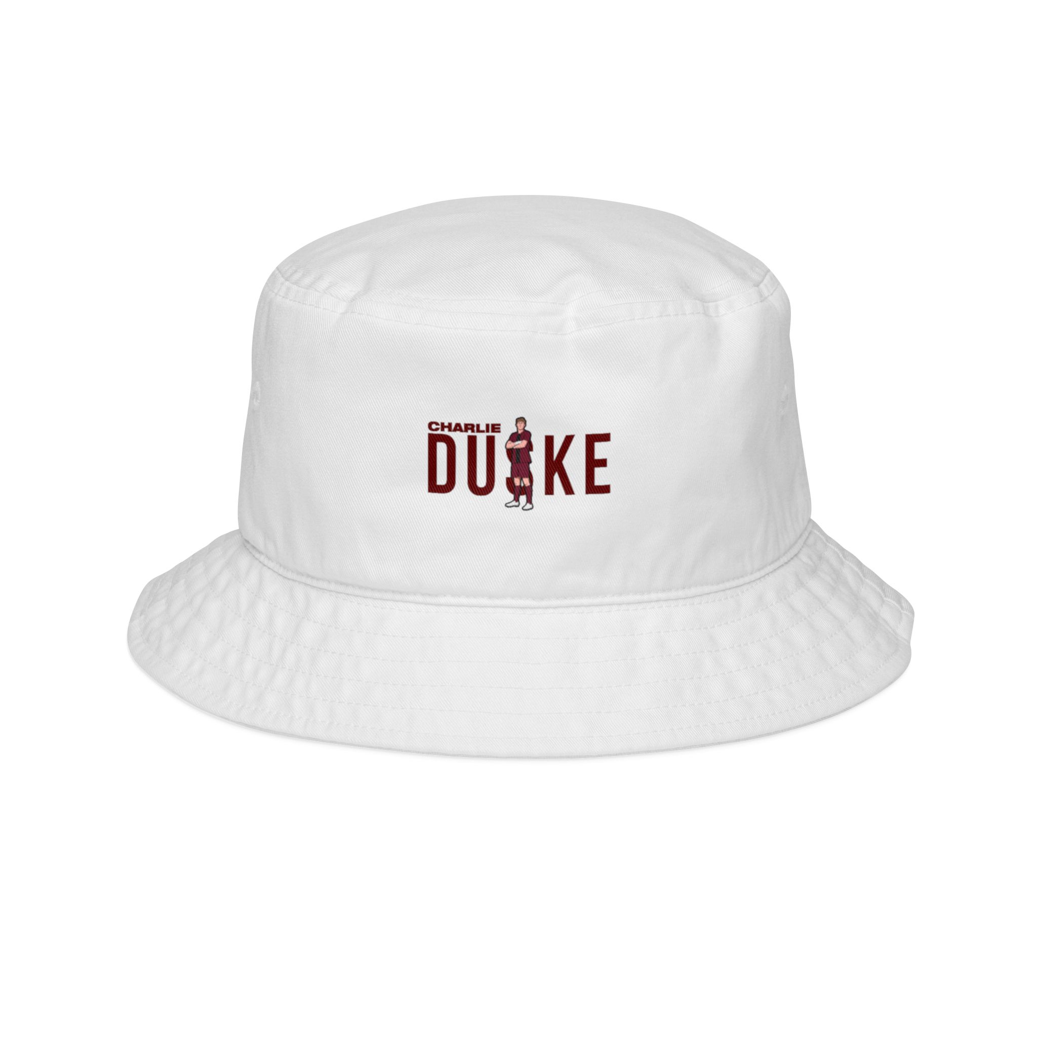 Bucket Hat — character_player_name in White