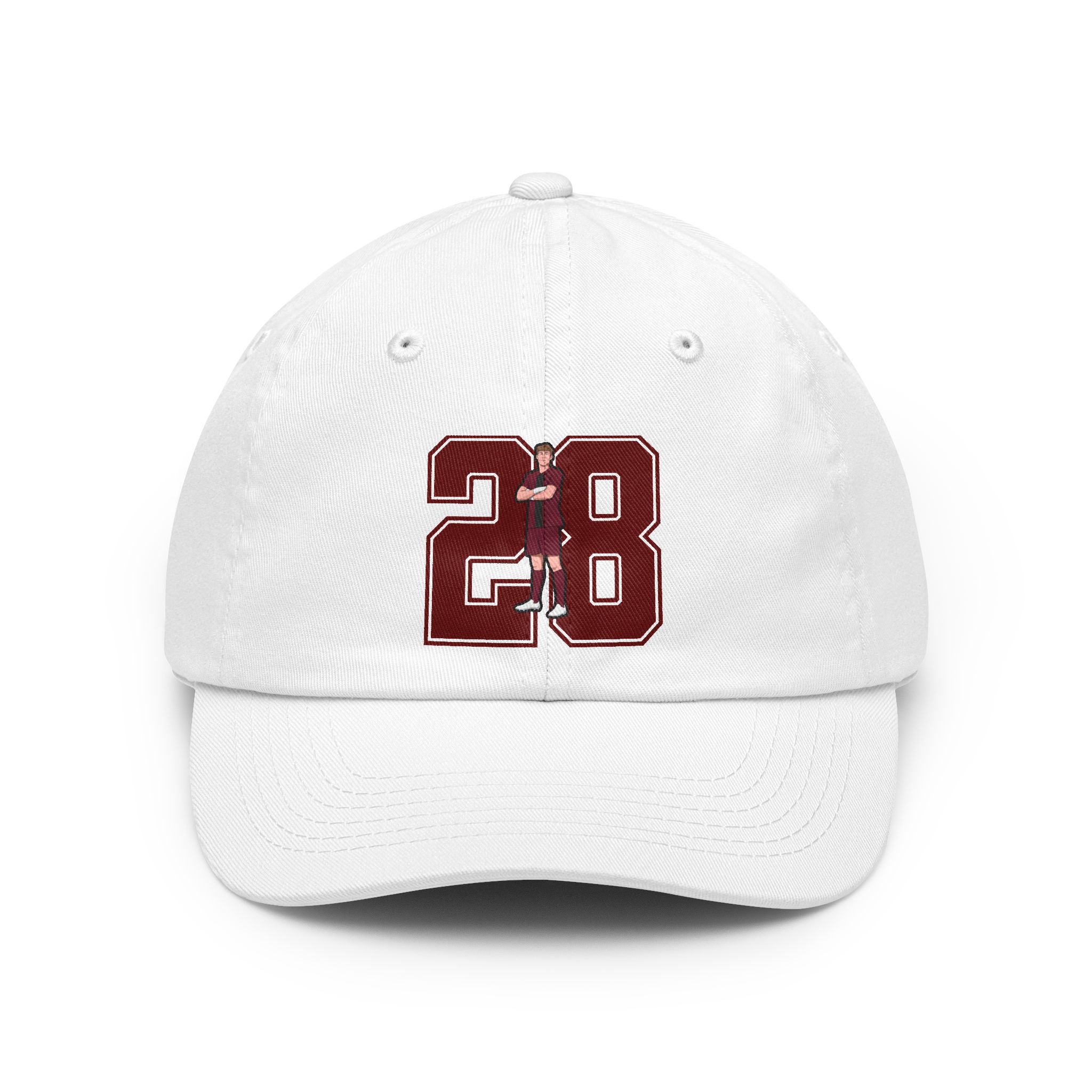 Classic Cap — character_number in White