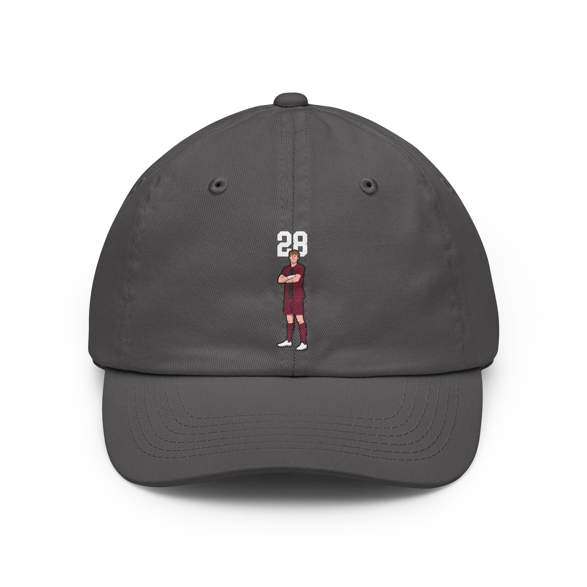 Classic Cap — character_number_top in Grey