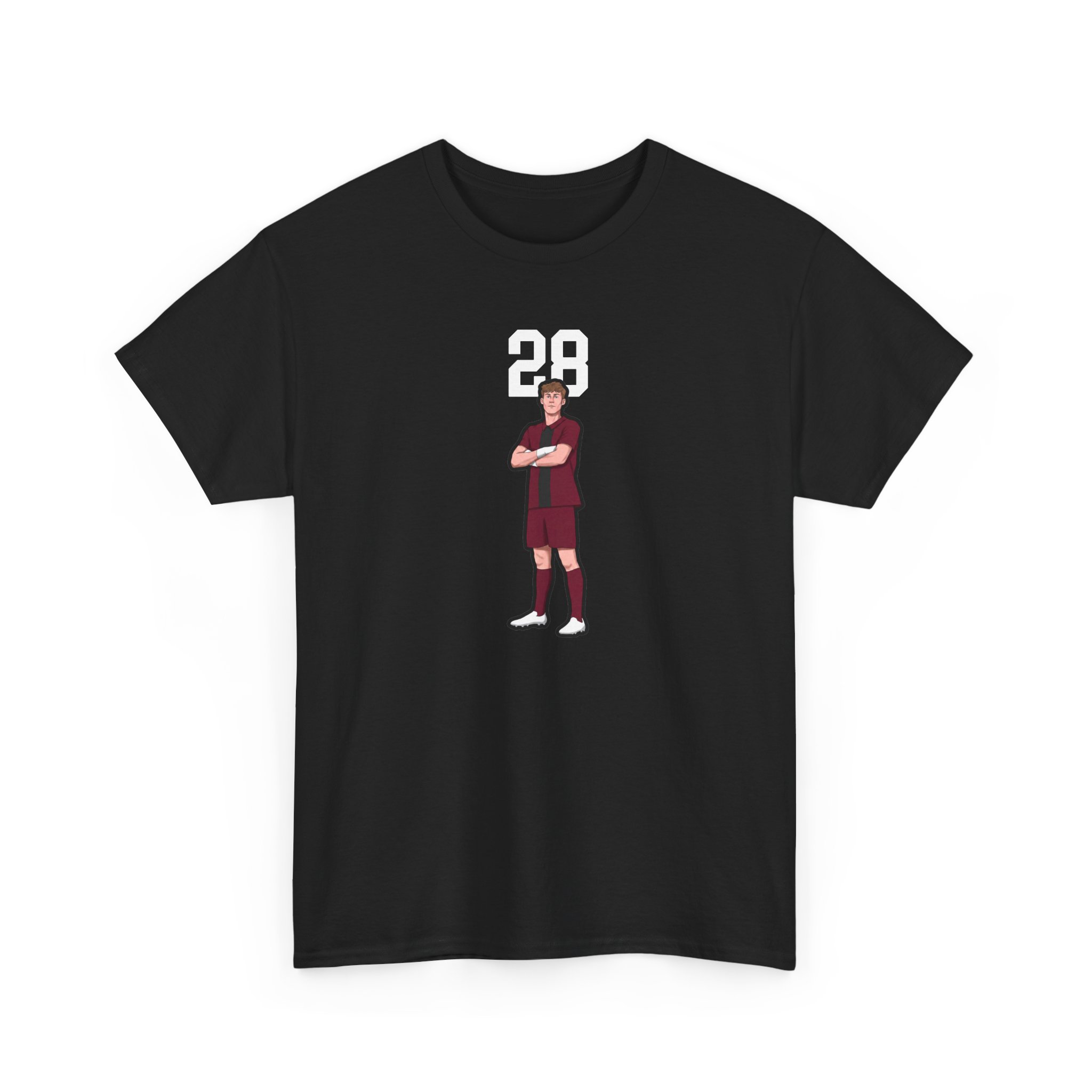 Tee — character_number_top in Black