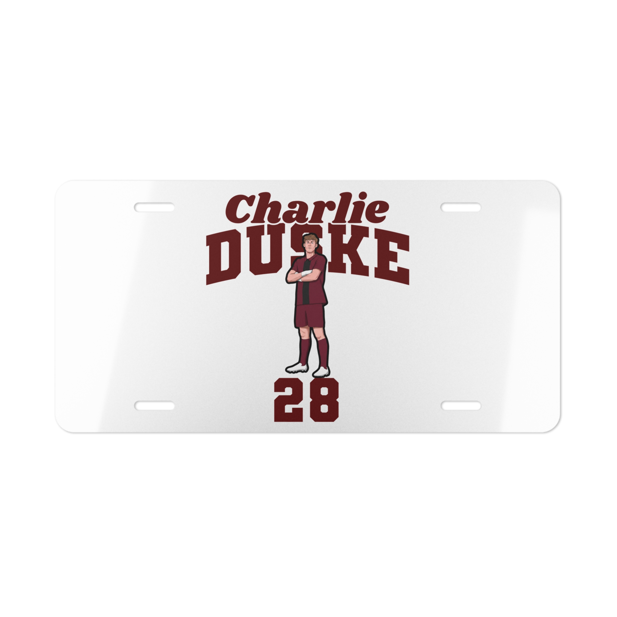 License Plate — character_signature_arch in Classic