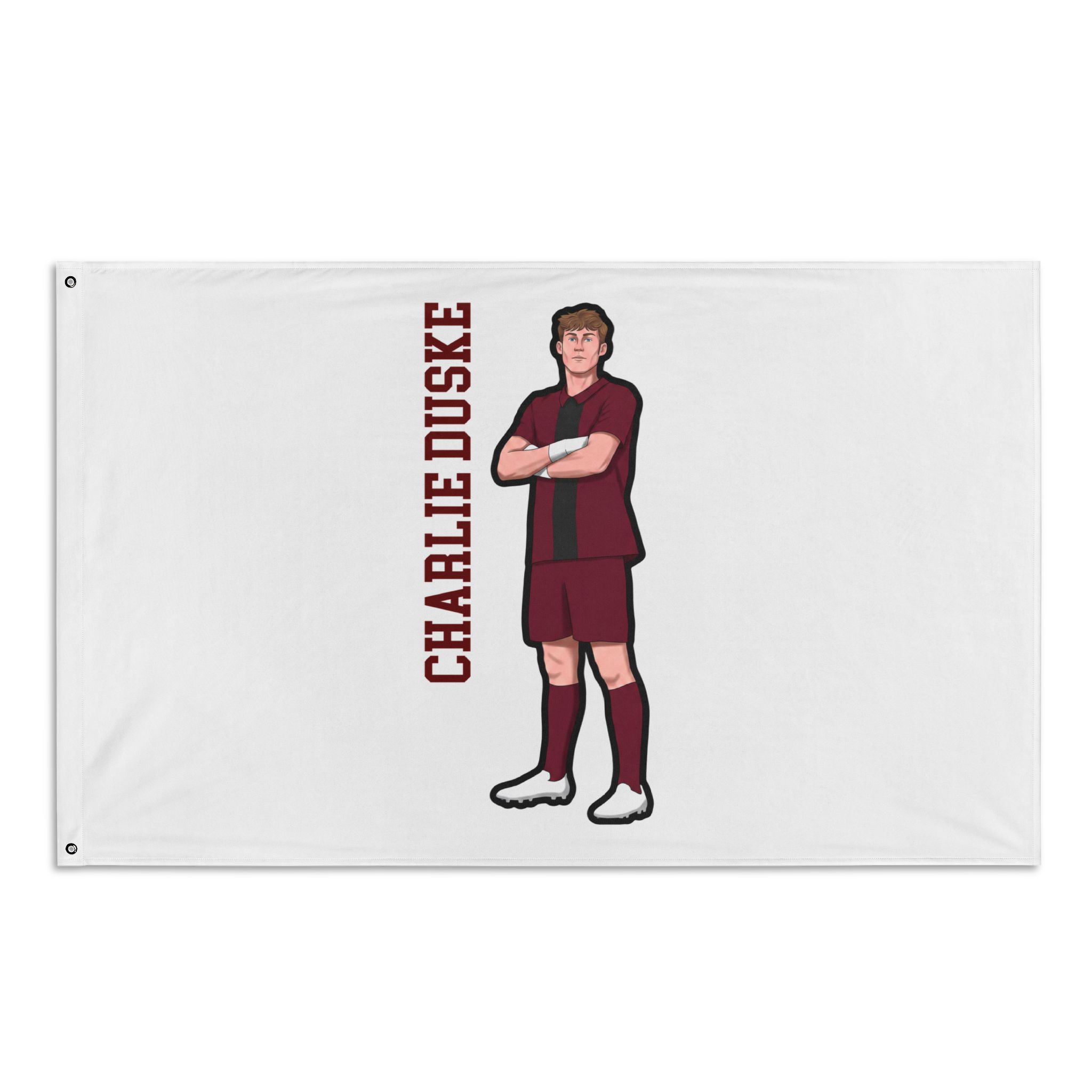 Flag (35 × 56 in) — character_name_vertical in Classic