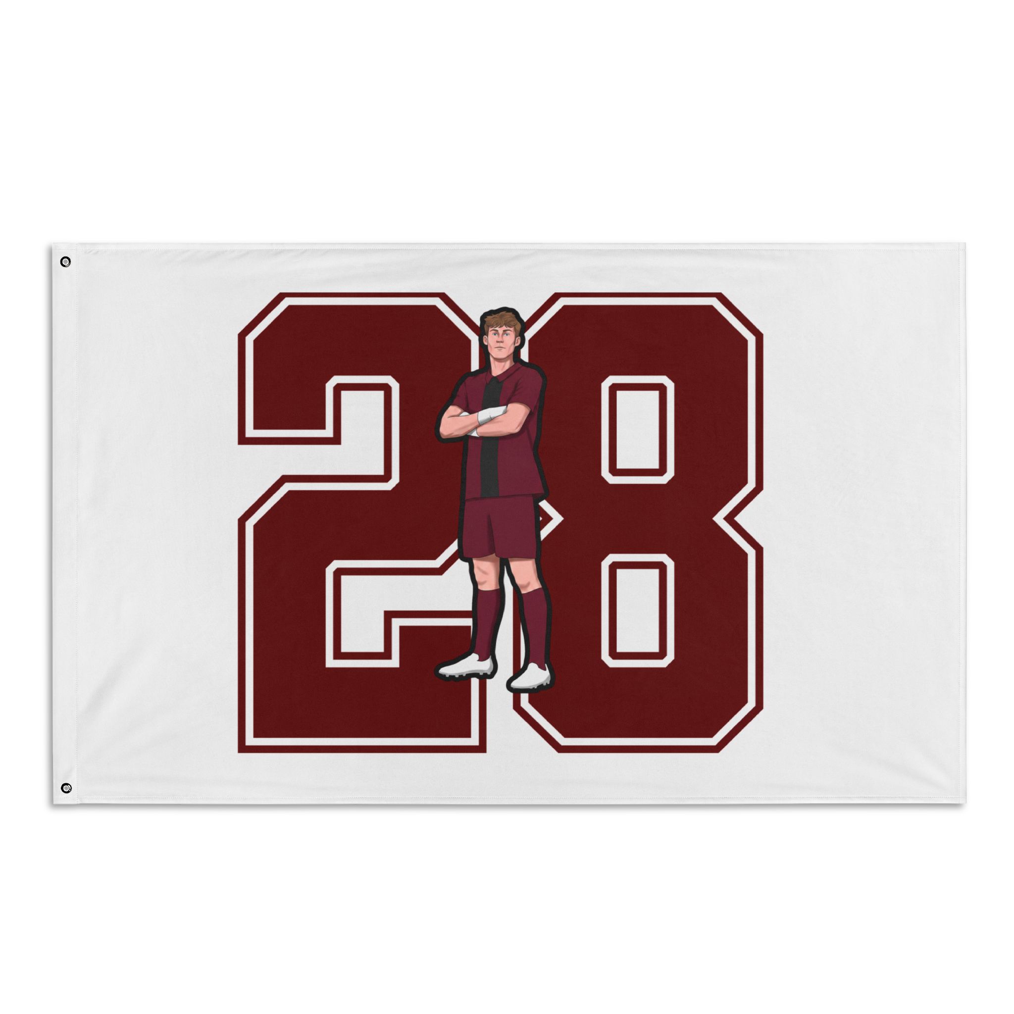 Flag (35 × 56 in) — character_number in Classic