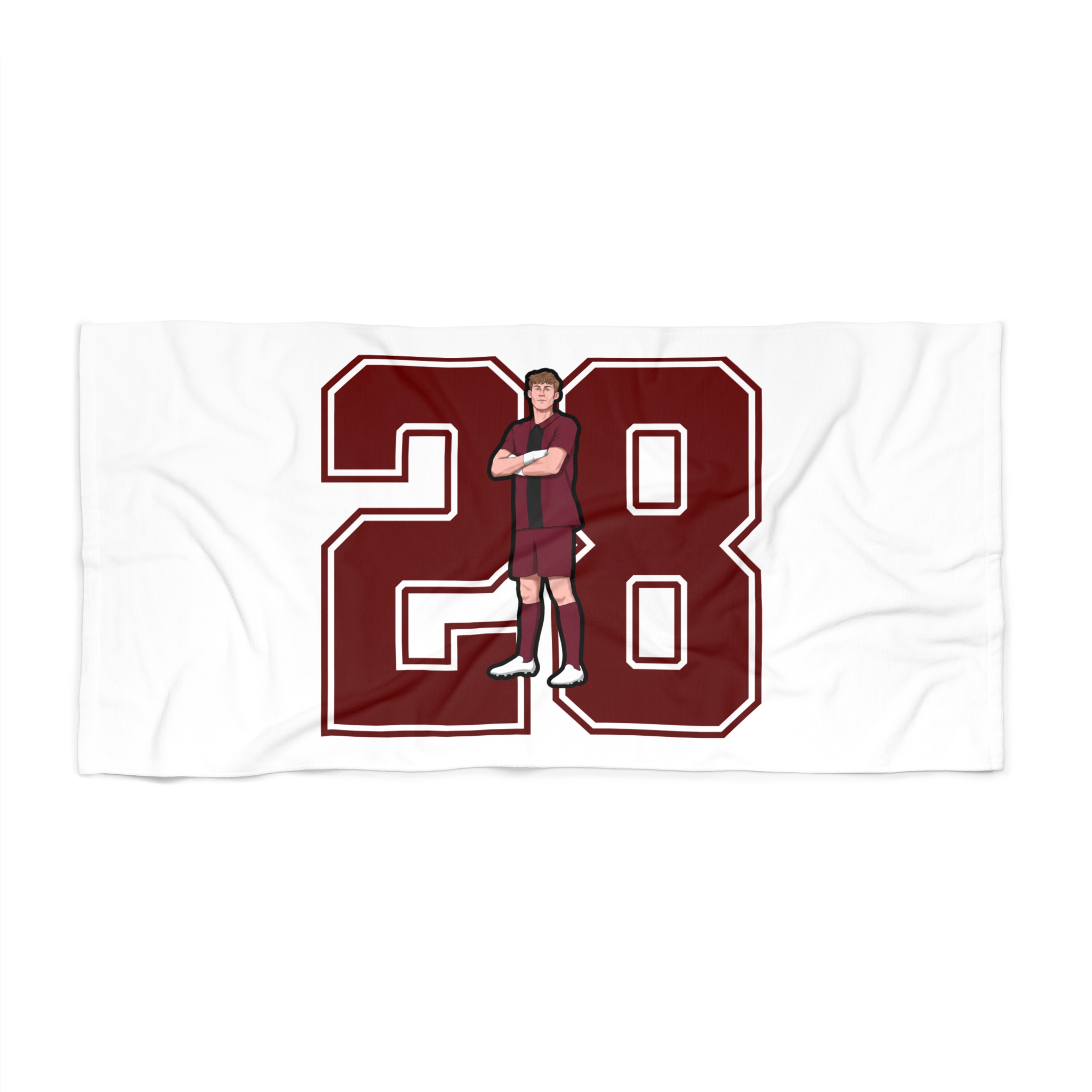 Beach Towel — character_number in Classic