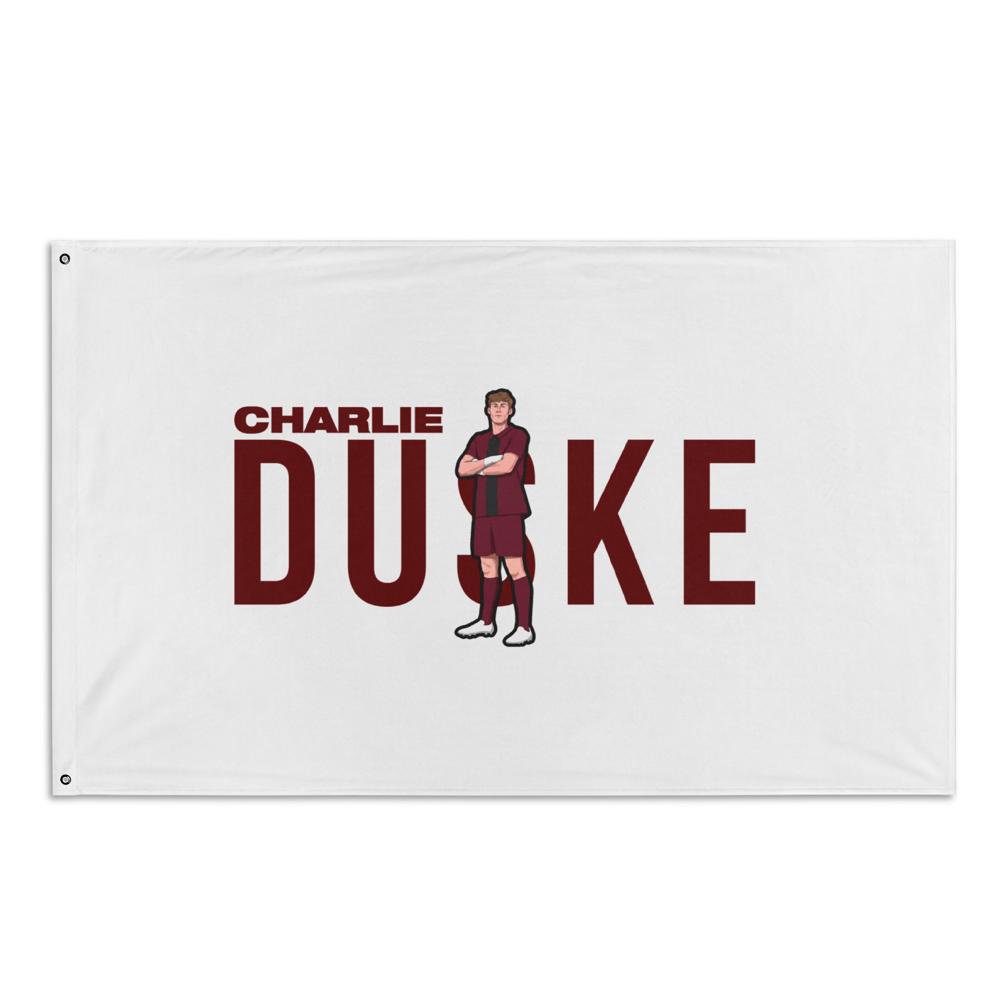 Flag (35 × 56 in) — character_player_name in Classic