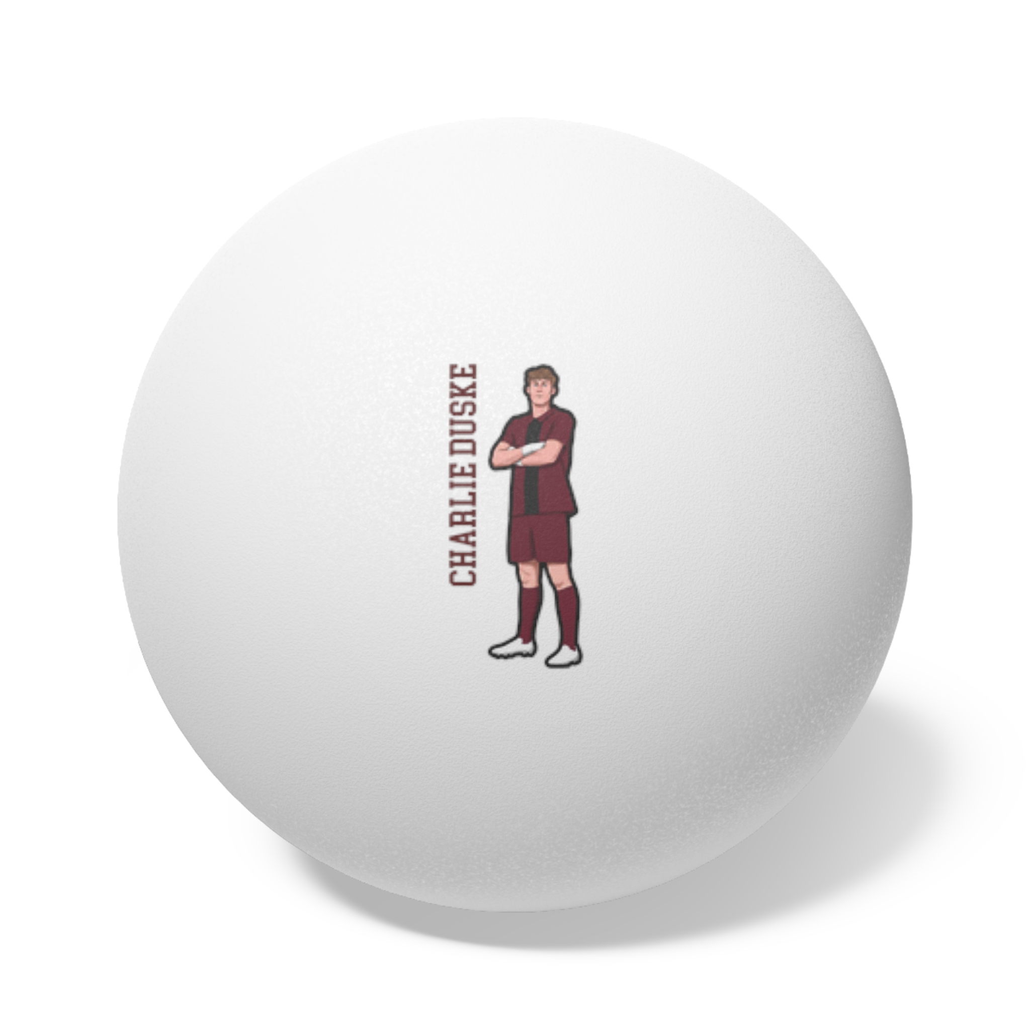 Ping Pong Balls, 6 pcs — character_name_vertical in White
