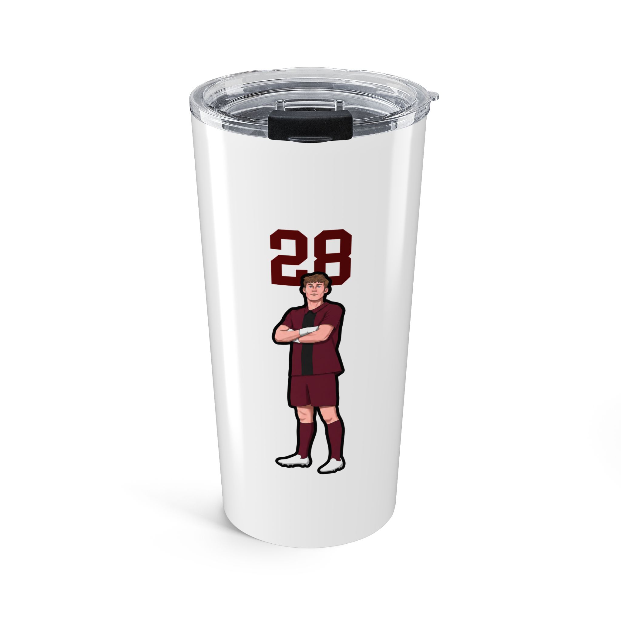 20oz Tumbler — character_number_top in Classic