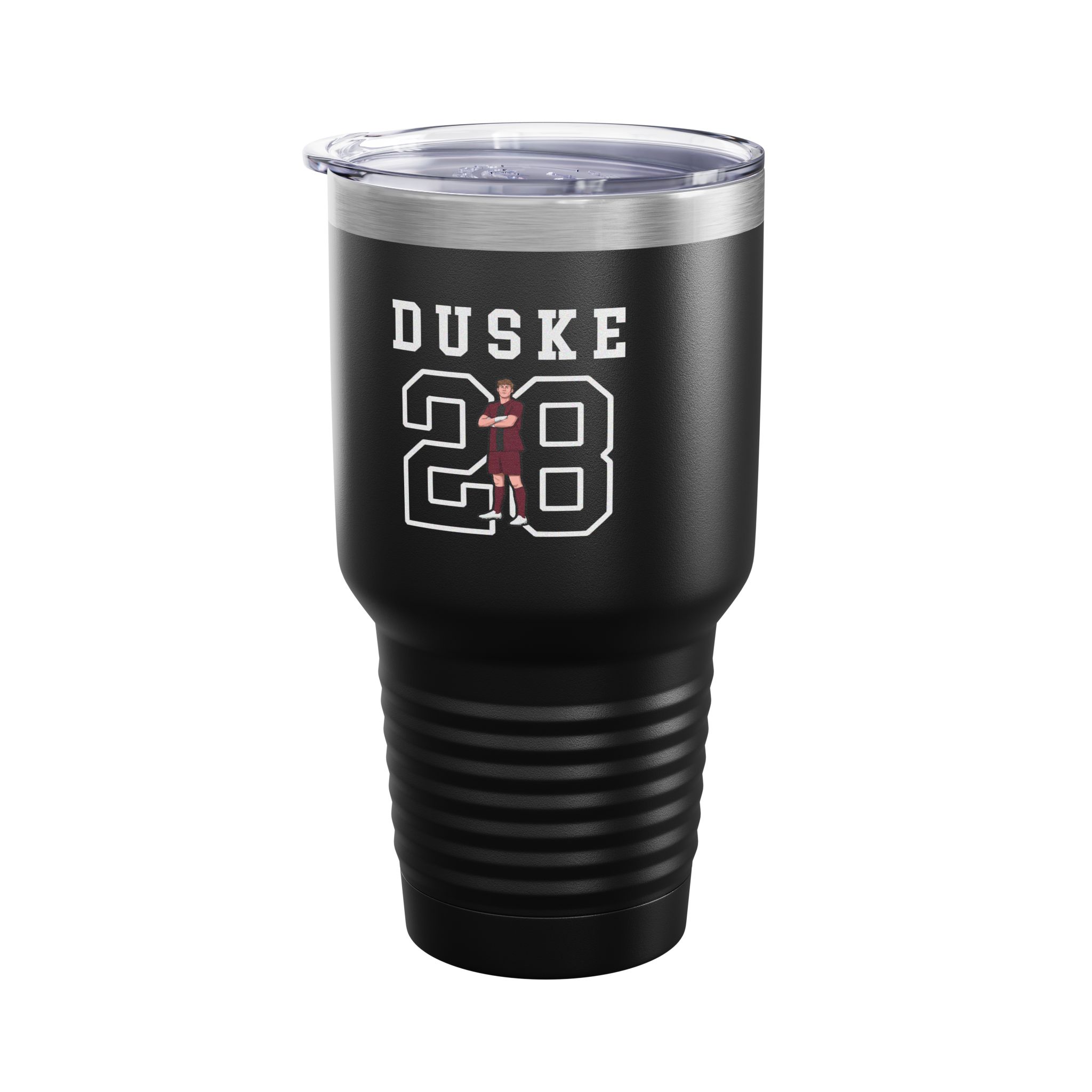 30oz Tumbler — character_shirsey in Black