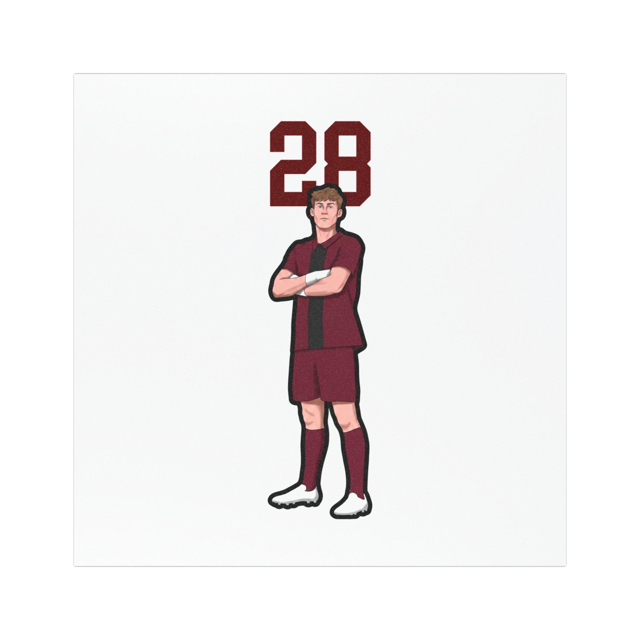 Car Magnets — character_number_top in Classic