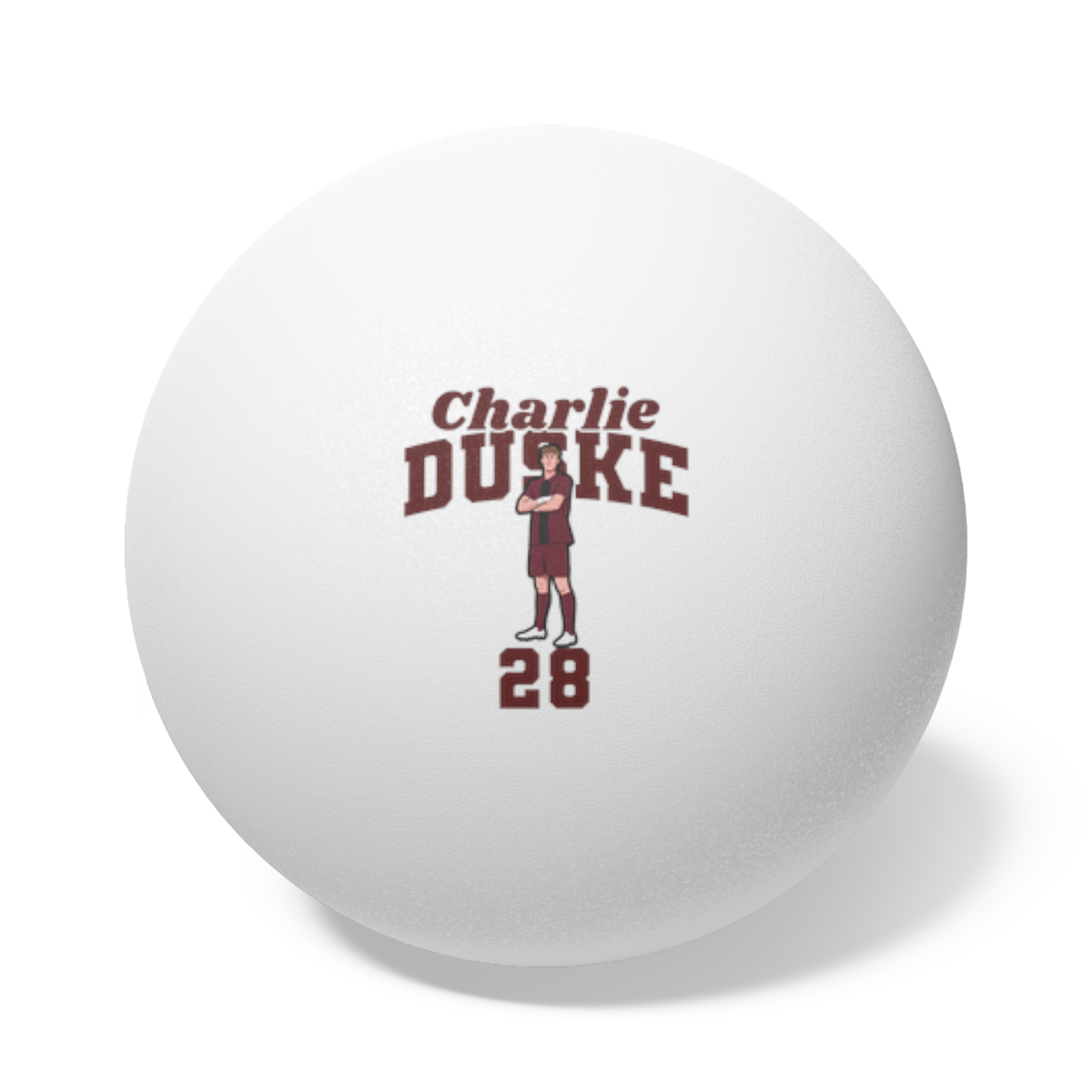 Ping Pong Balls, 6 pcs — character_signature_arch in White