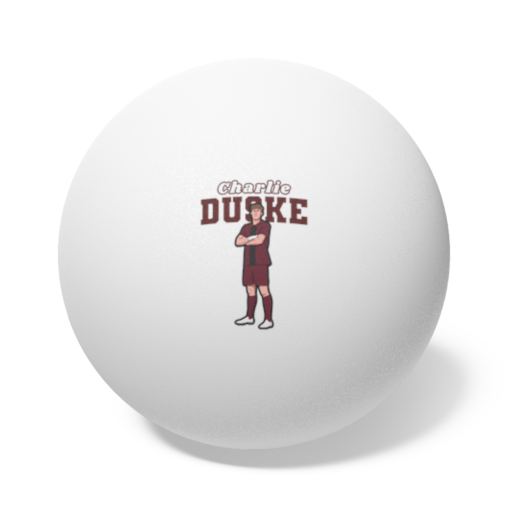 Ping Pong Balls, 6 pcs — character_name_arch in White