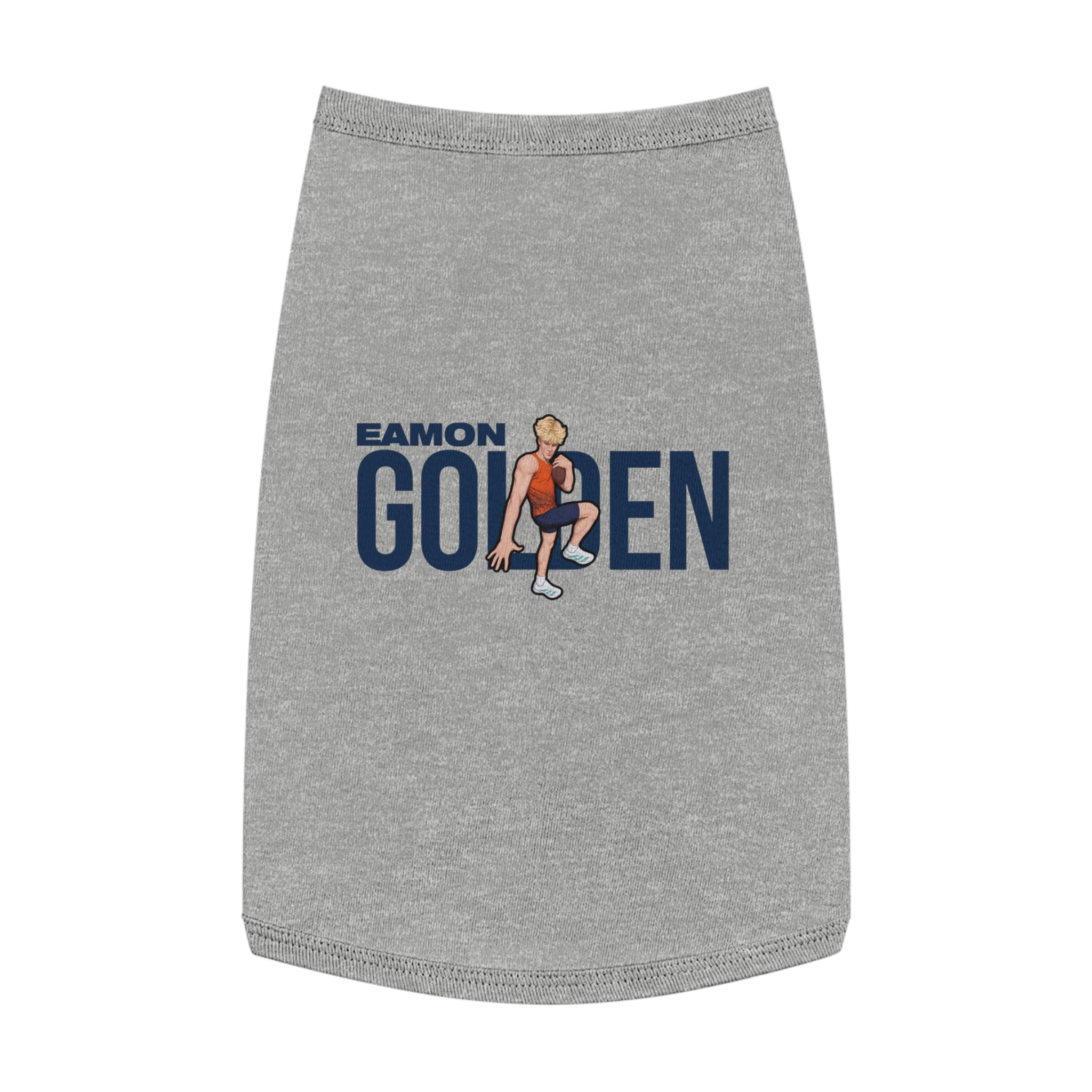 Pet Tank Top — character_player_name in White