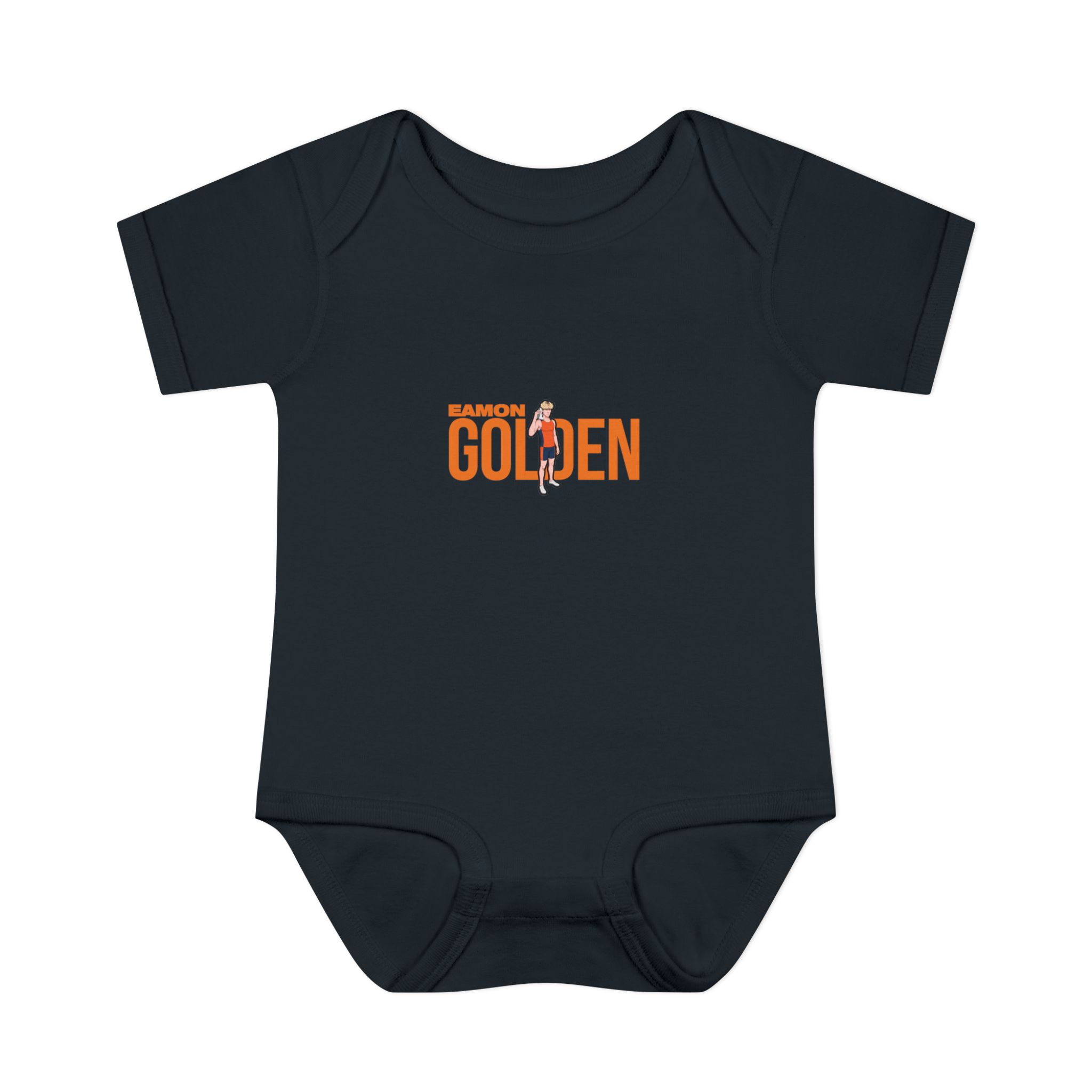 Baby Onesie — character_player_name in Black