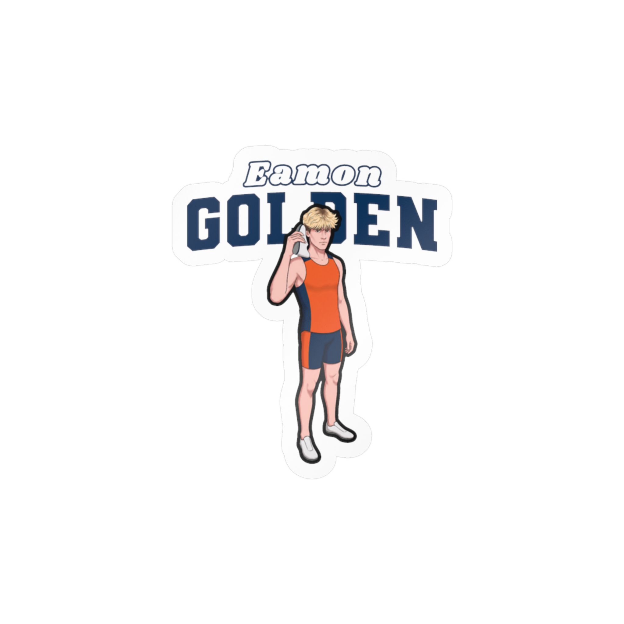 Vinyl Sticker — character_name_arch in Classic