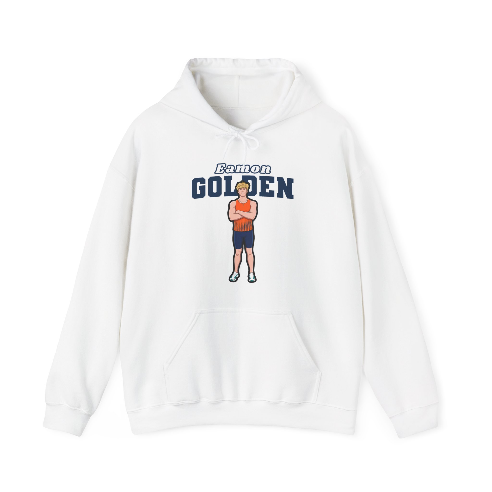 Hoodie — character_name_arch in White