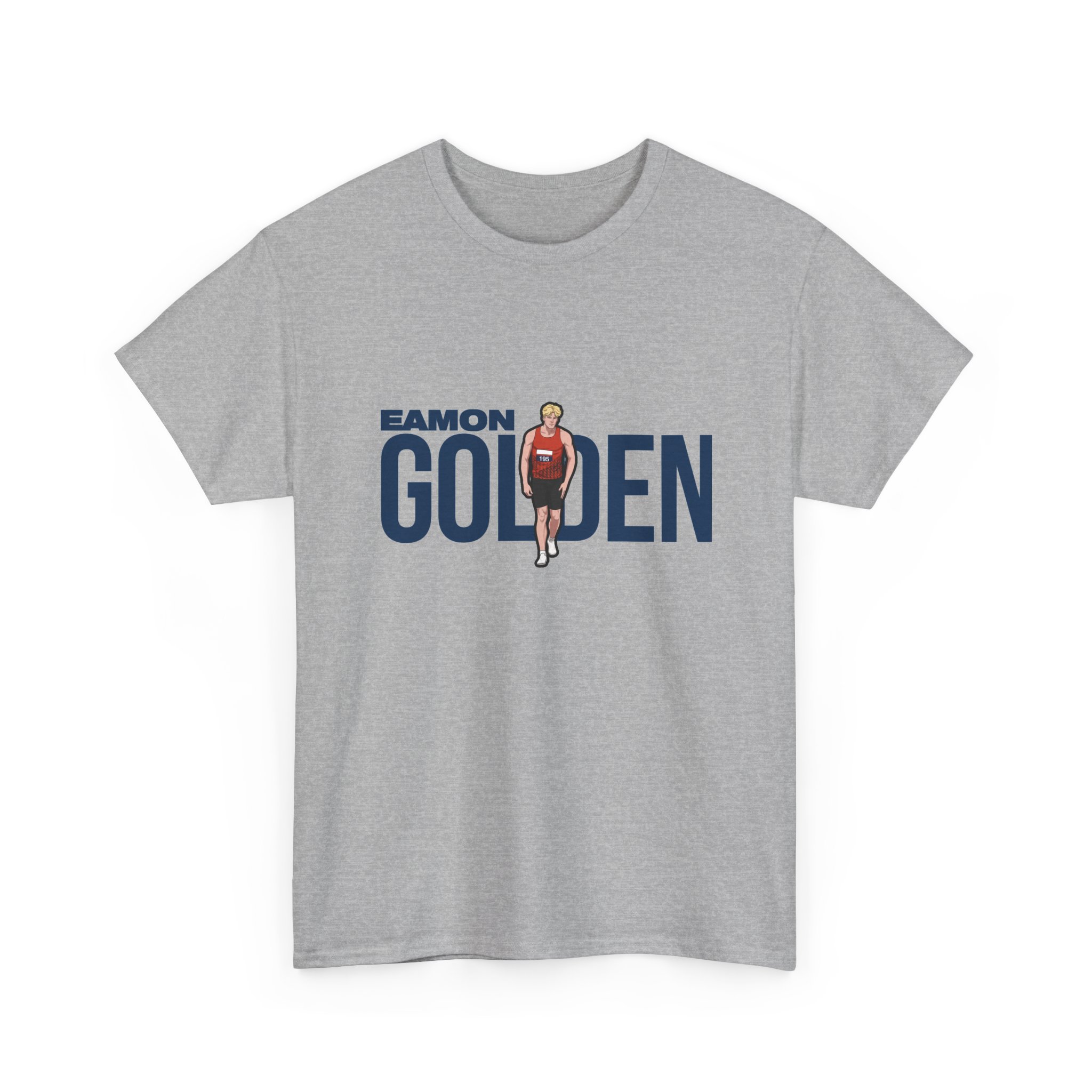 Tee — character_player_name in Grey