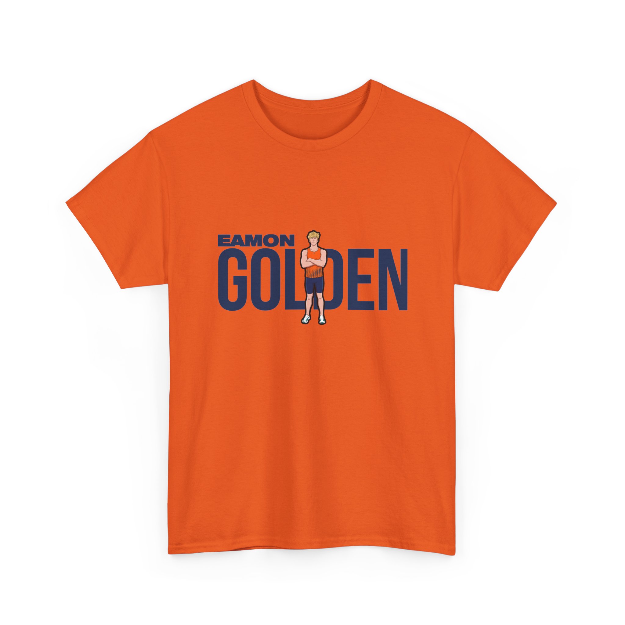 Tee — character_player_name in Orange