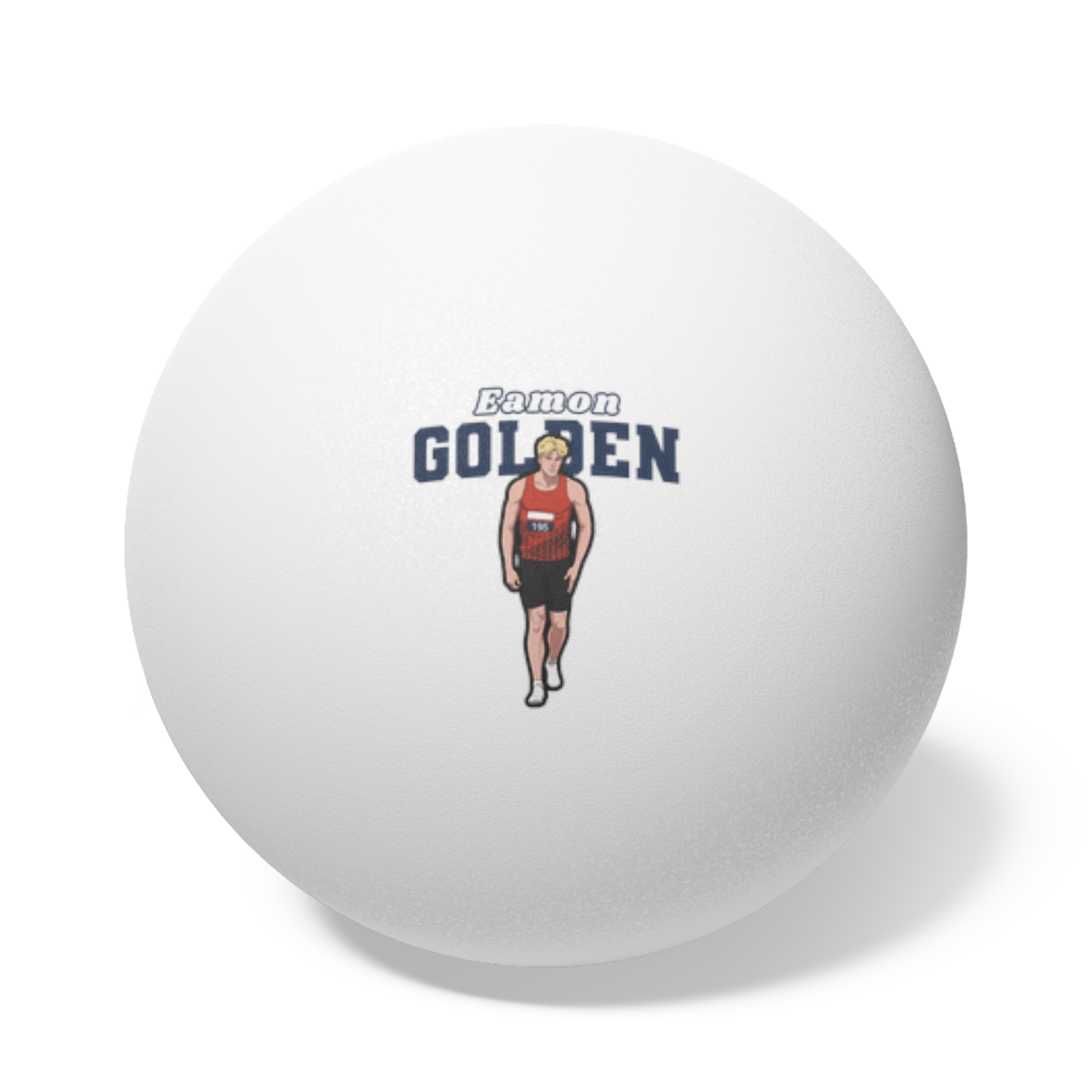 Ping Pong Balls, 6 pcs — character_name_arch in White
