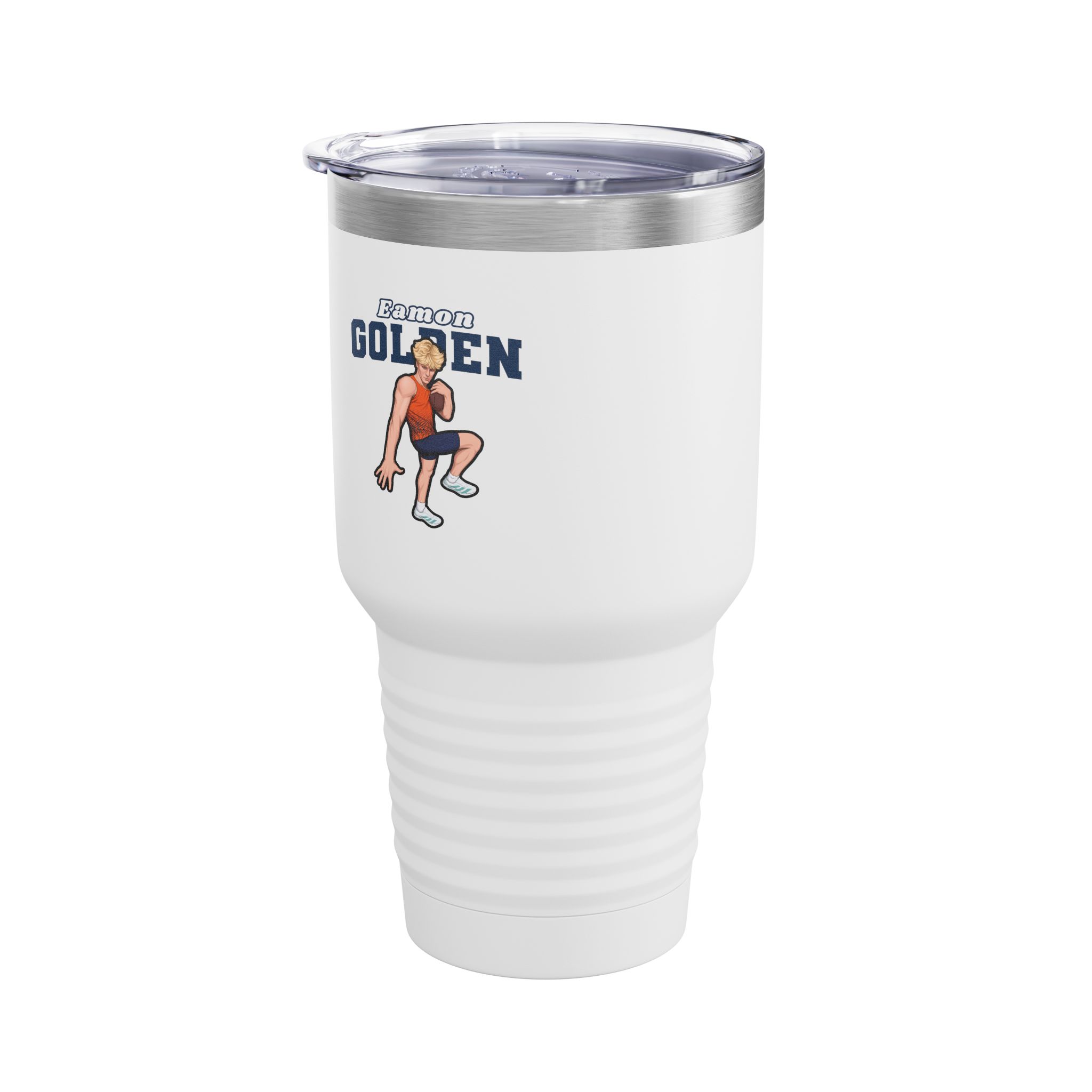30oz Tumbler — character_name_arch in White