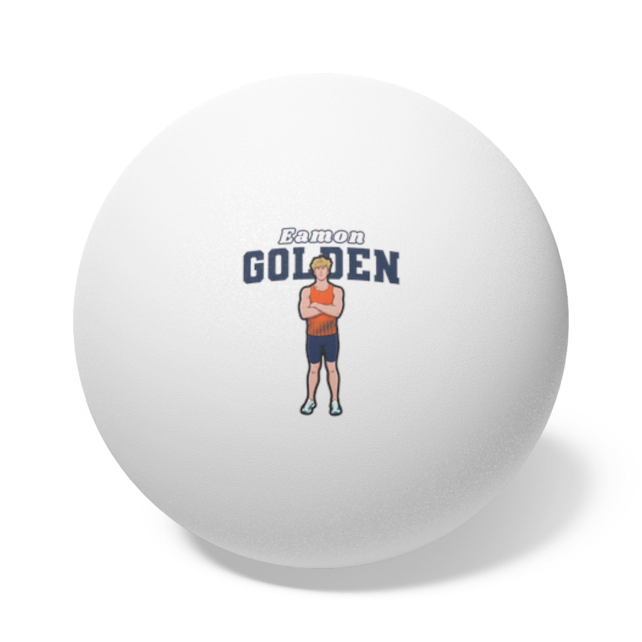 Ping Pong Balls, 6 pcs — character_name_arch in White