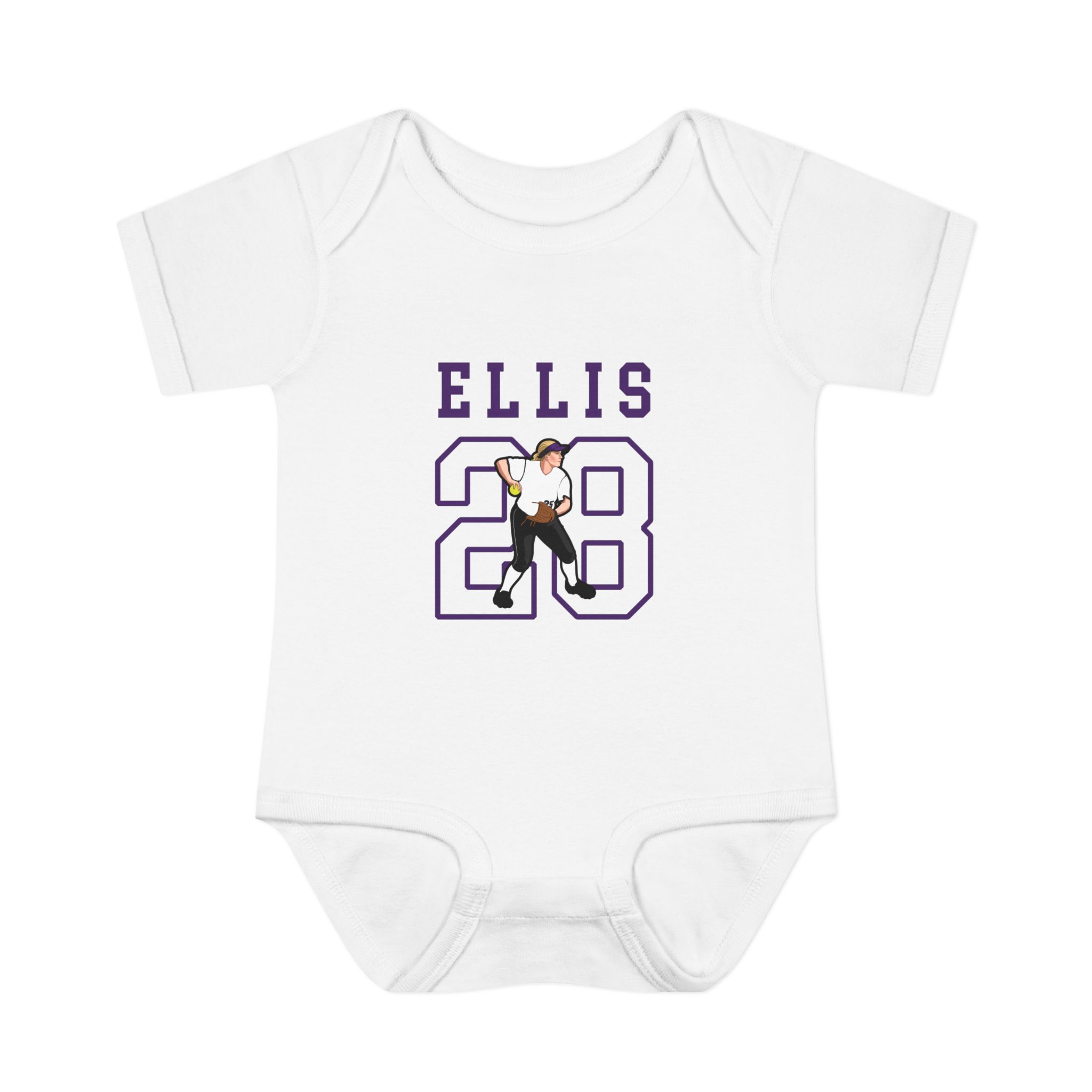 Baby Onesie — character_shirsey in White