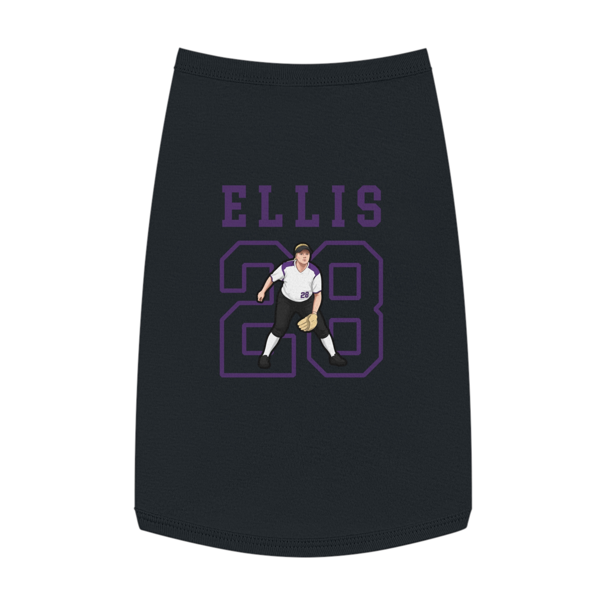 Pet Tank Top — character_shirsey in Black