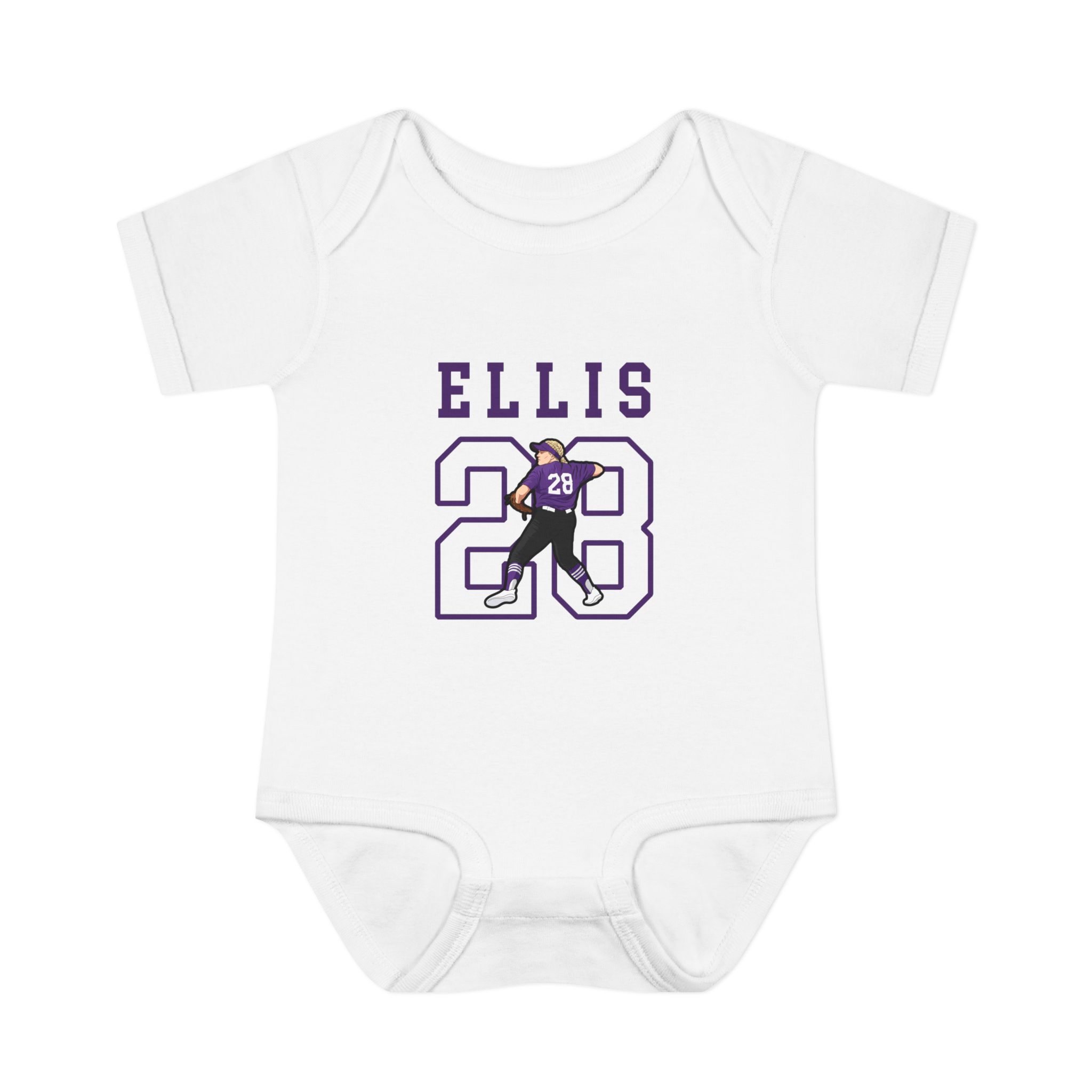 Baby Onesie — character_shirsey in White