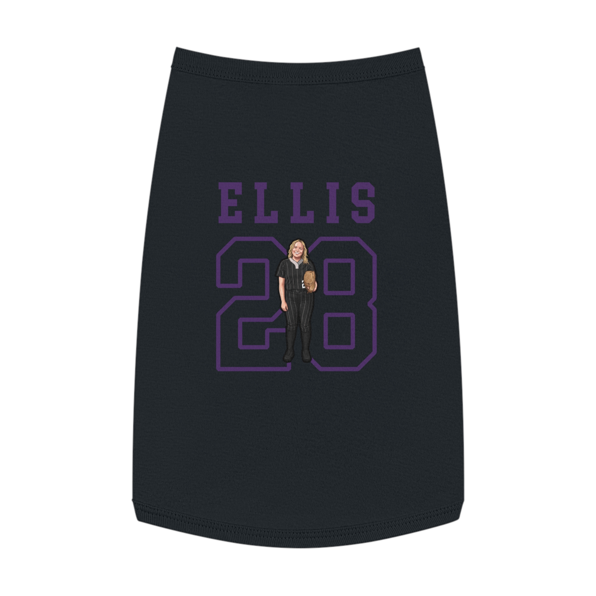 Pet Tank Top — character_shirsey in Black