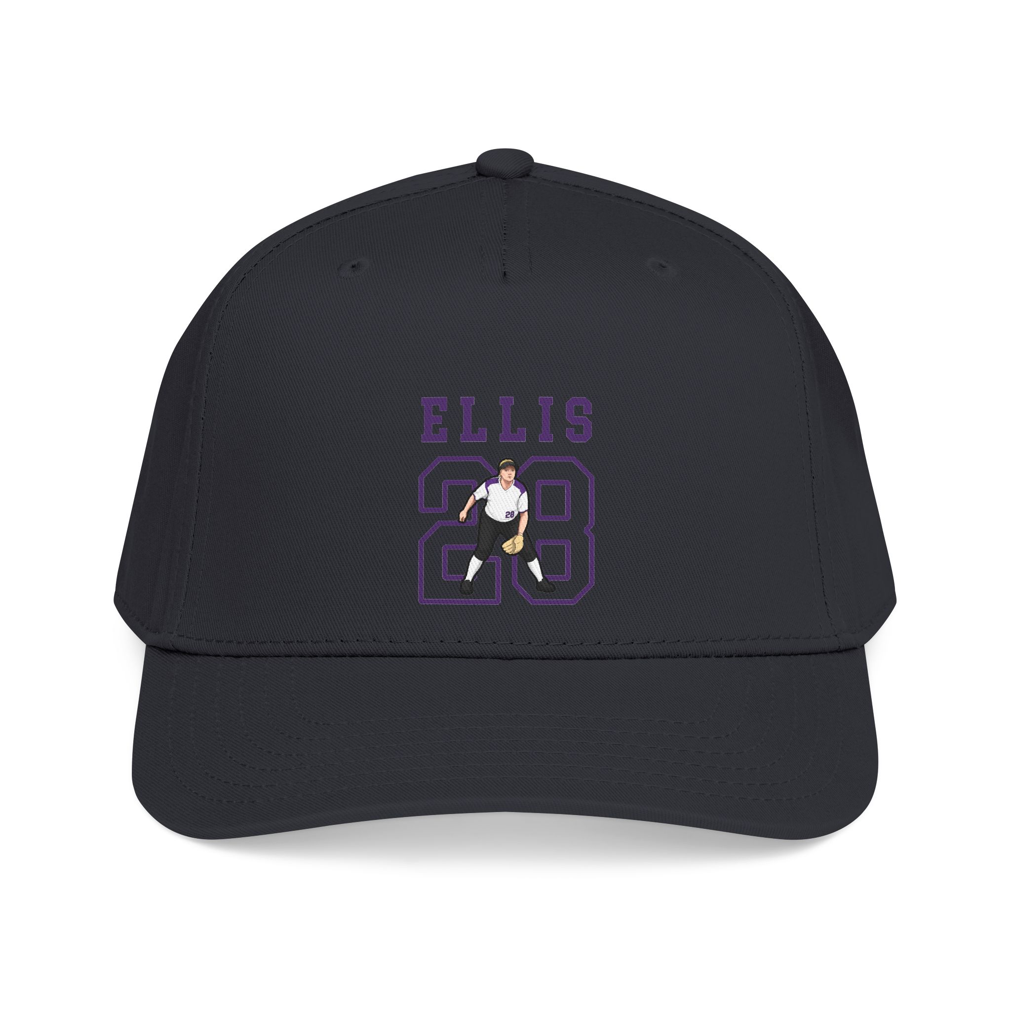 Baseball Cap — character_shirsey in Black