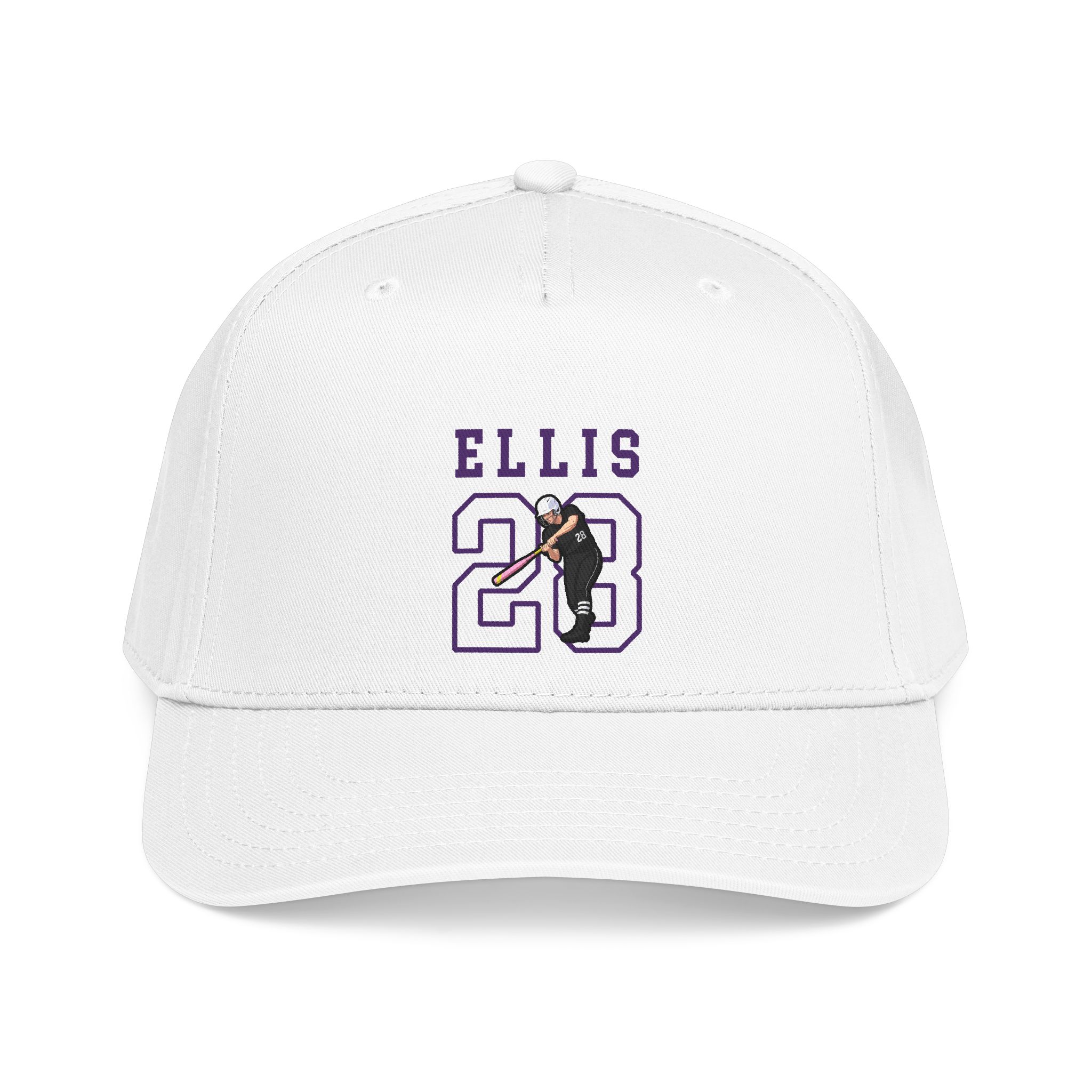 Baseball Cap — character_shirsey in White