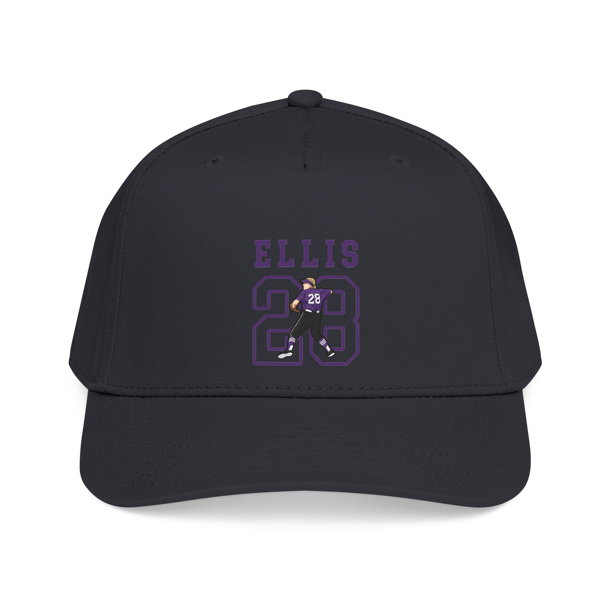 Baseball Cap — character_shirsey in Black