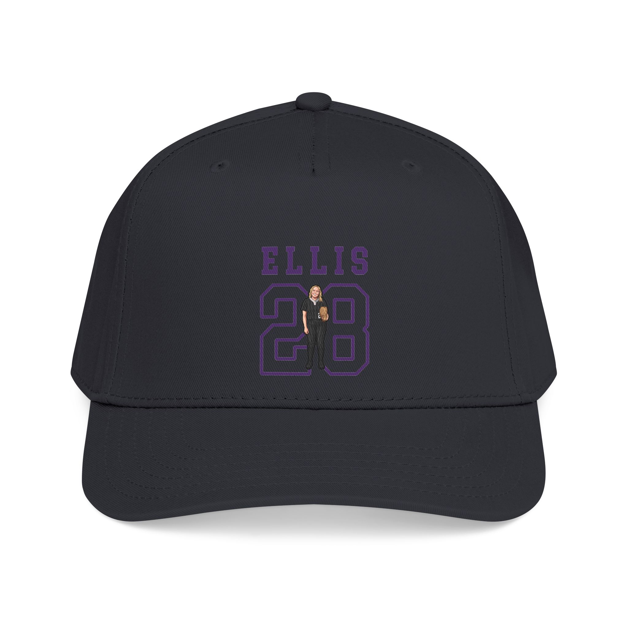 Baseball Cap — character_shirsey in Black