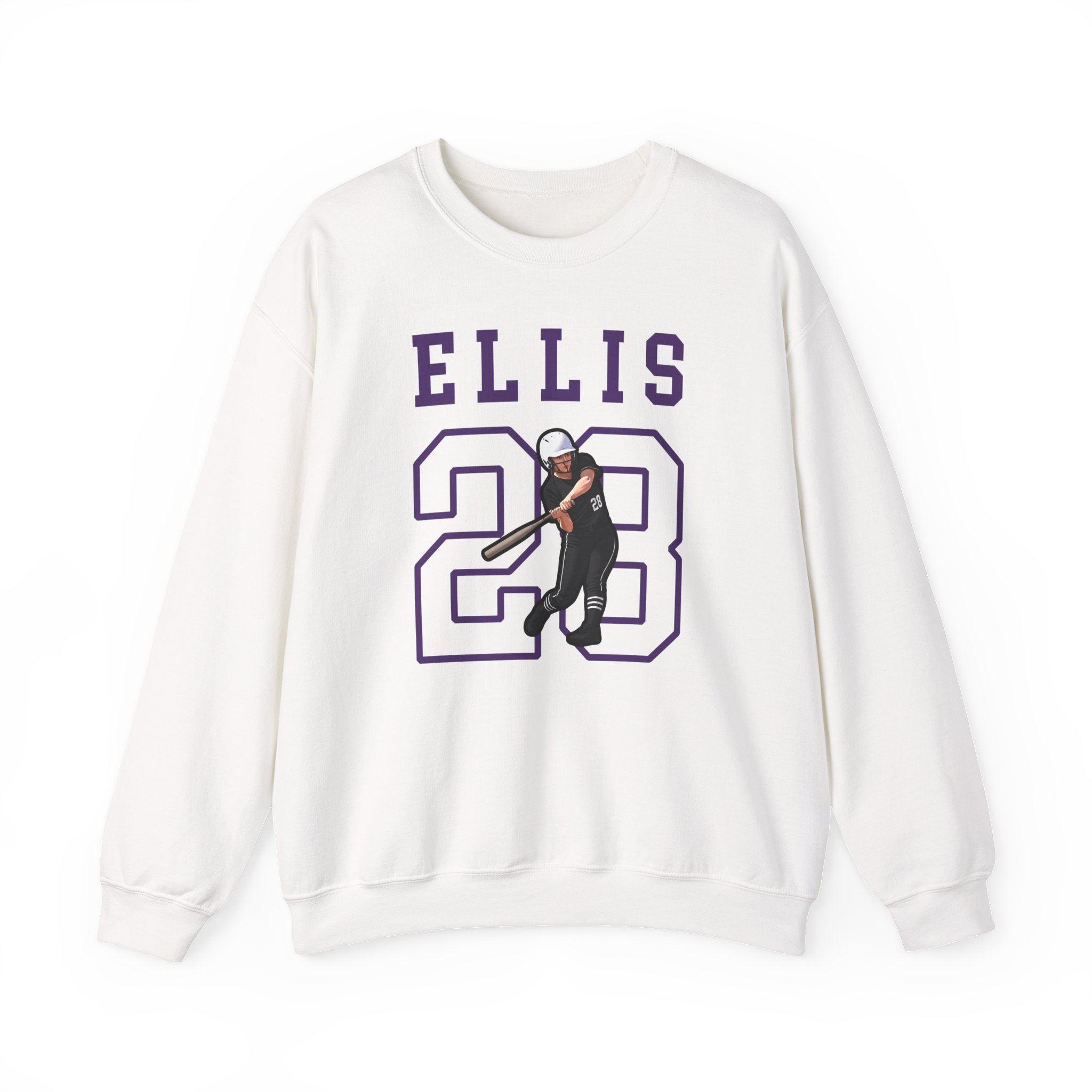 Crewneck Sweatshirt — character_shirsey in White