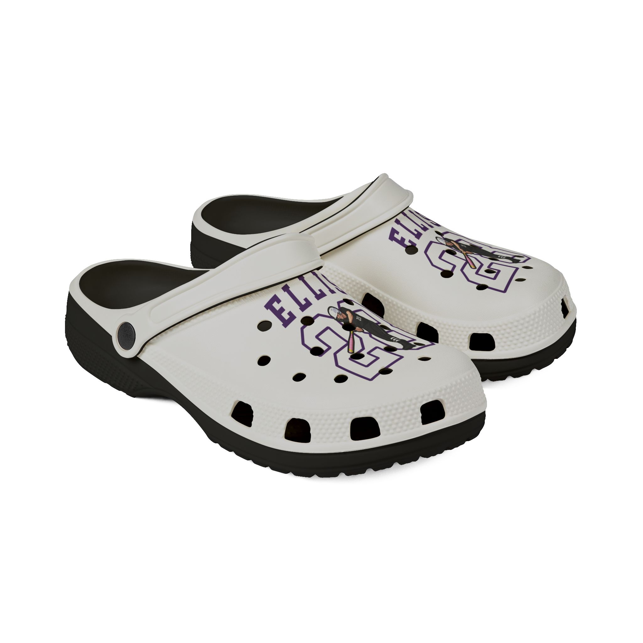 Rubber Clogs — character_shirsey in Black