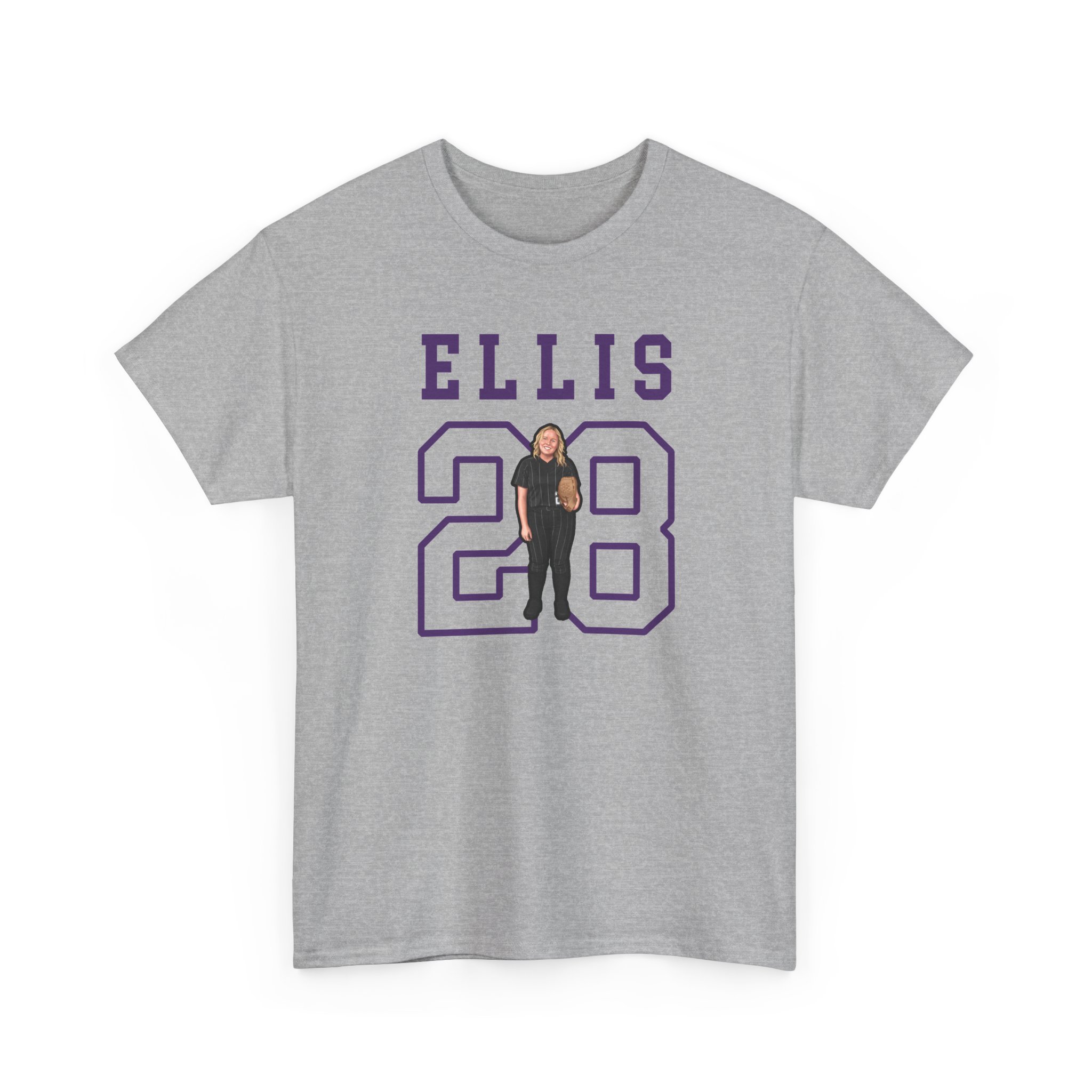 Tee — character_shirsey in Grey
