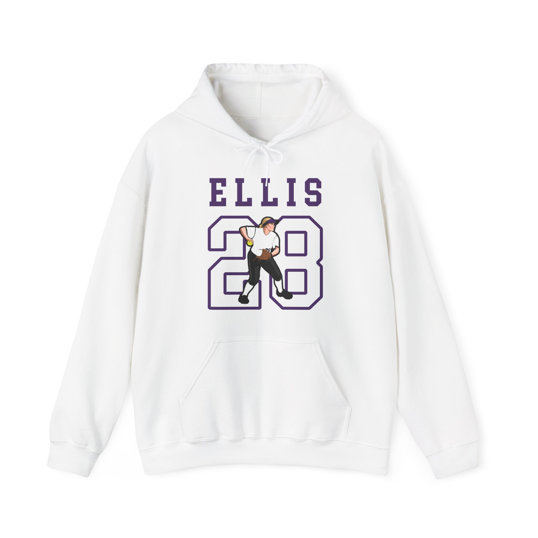 Hoodie — character_shirsey in White