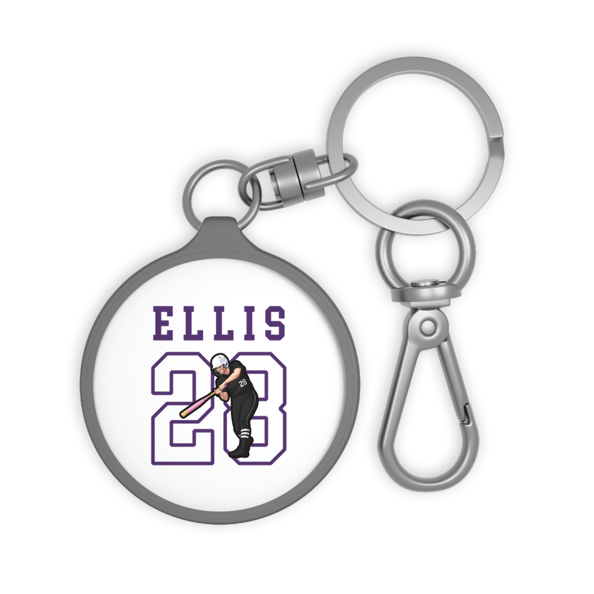 Keychain — character_shirsey in Grey
