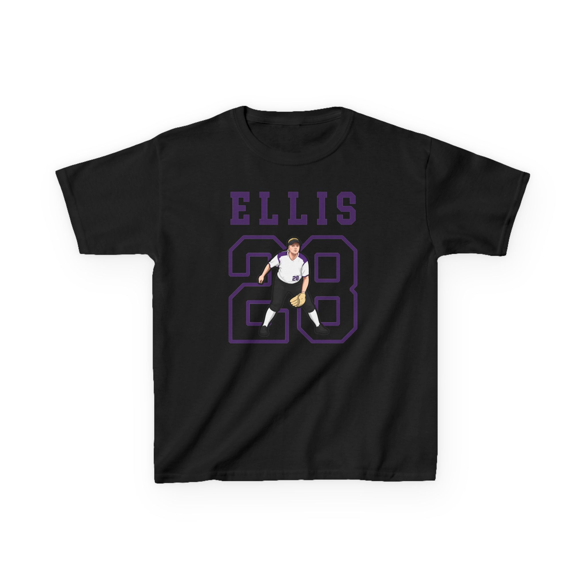 Youth Tee — character_shirsey in Black
